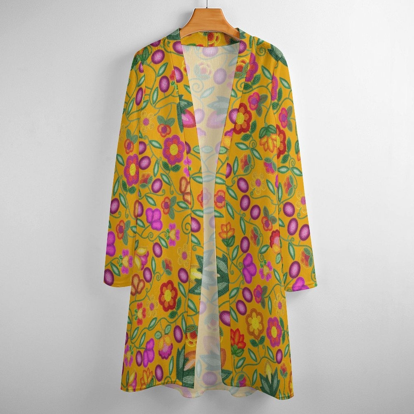 Boreal Bounty Yellow Cardigan