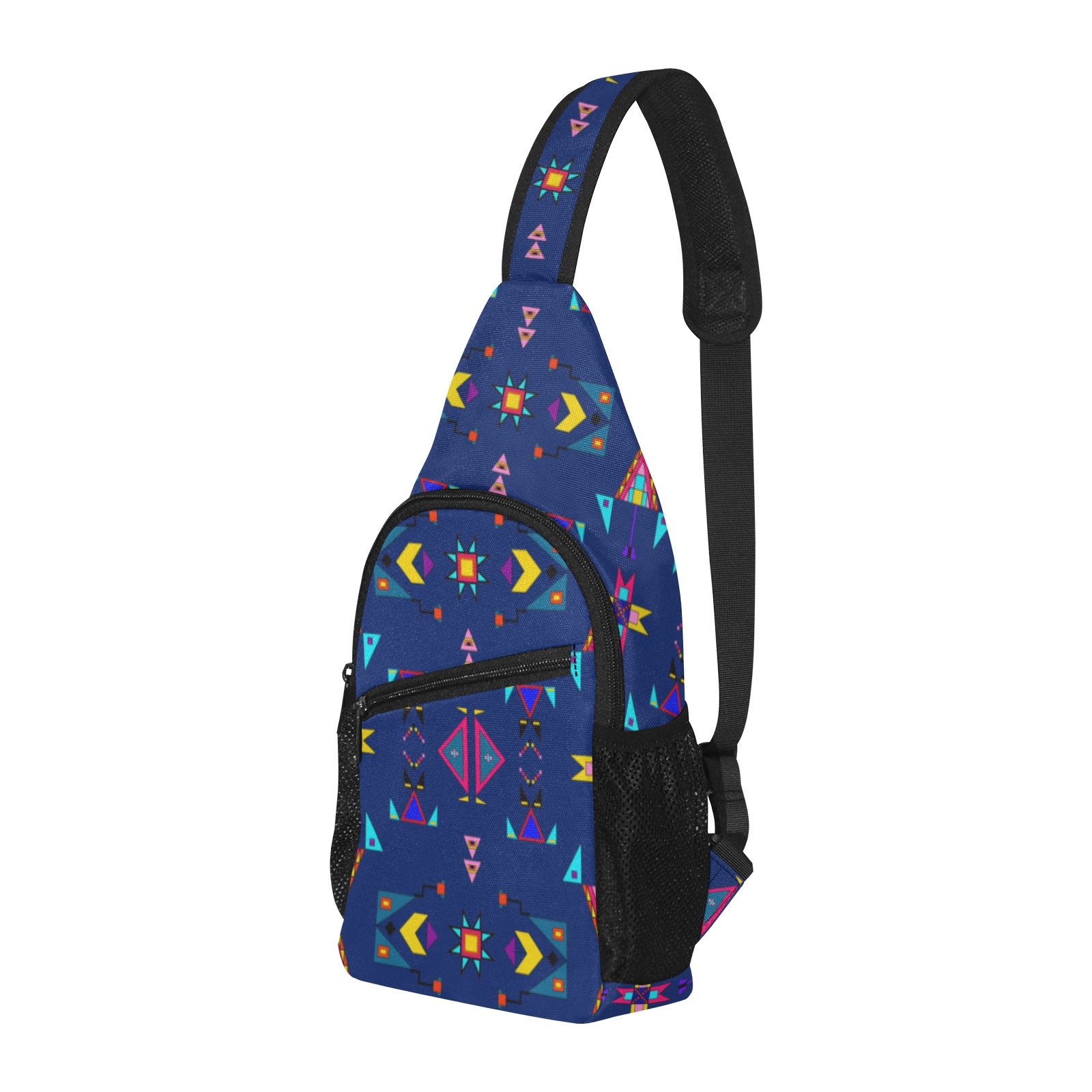 Enemy Territory Dark Navy Chest Bag