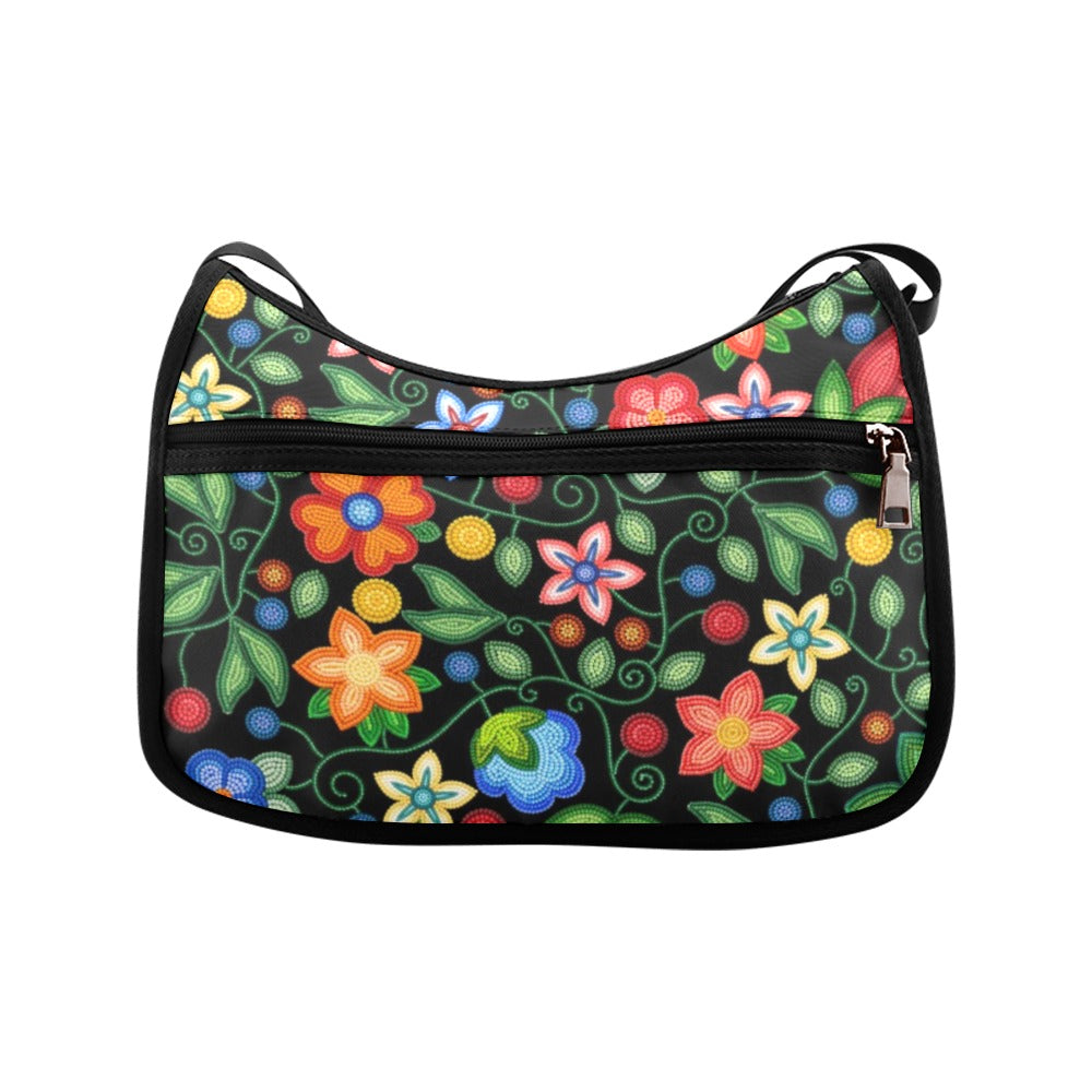 Morning Harmony Black Crossbody Bag