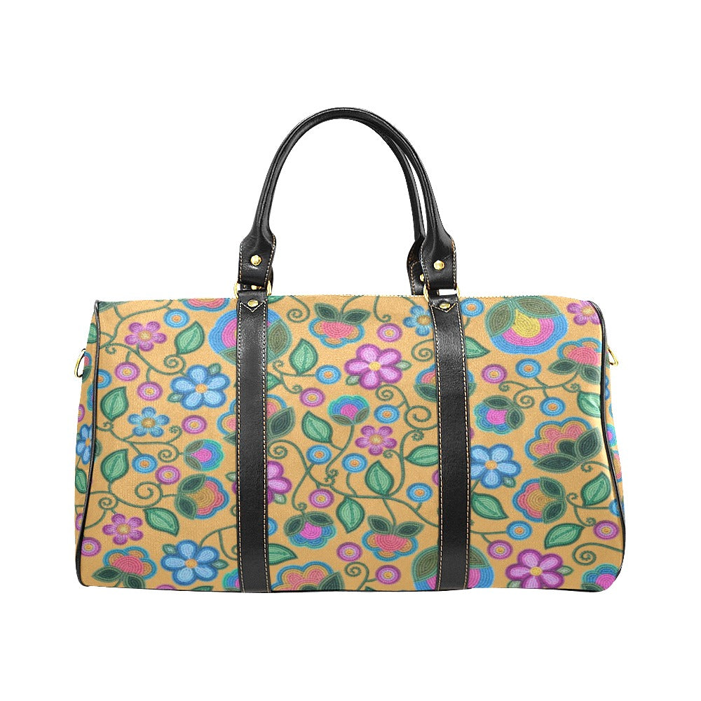 Turquoise Sunbeam Yellow Waterproof Travel Bag/Small