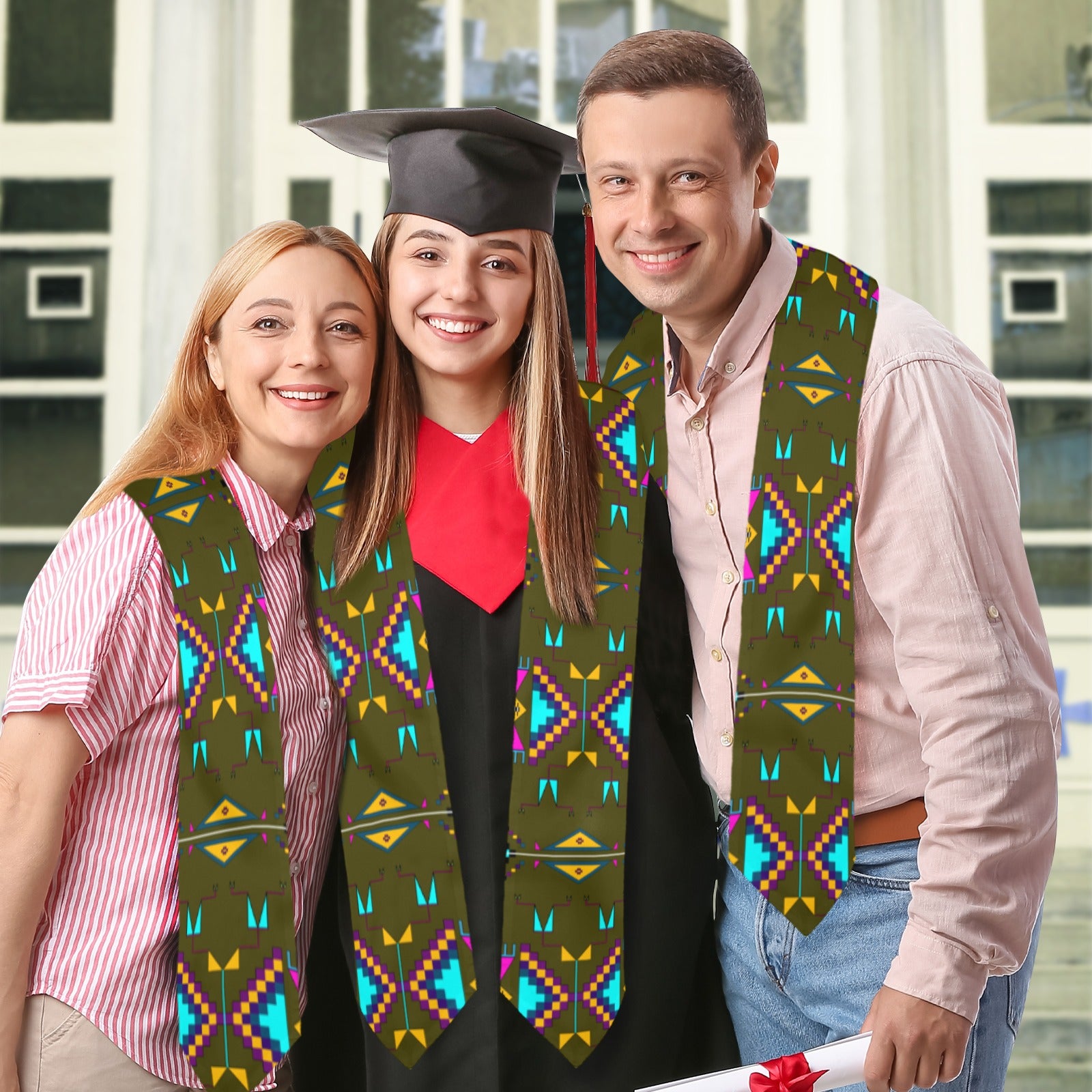 Rite of Passage Olive Graduation Stole