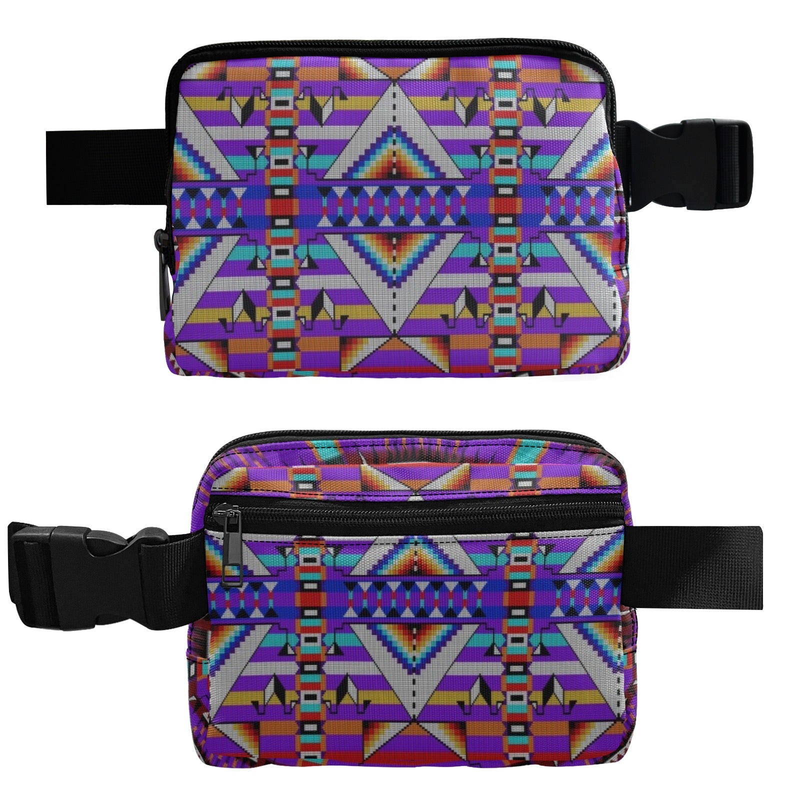 Medicine Blessing Purple Belt Bag
