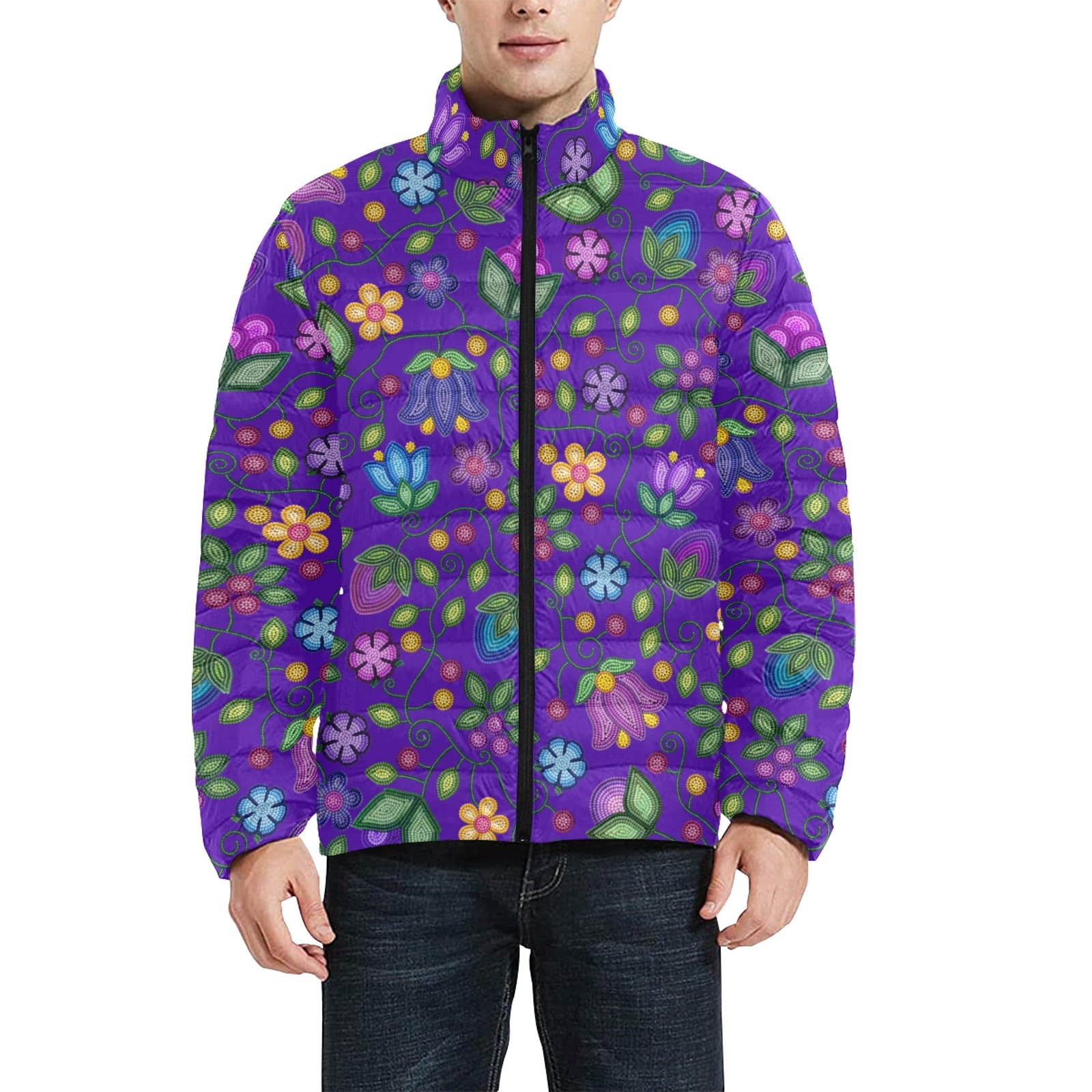 Bloom Uplift Indigo Men's Padded Jacket