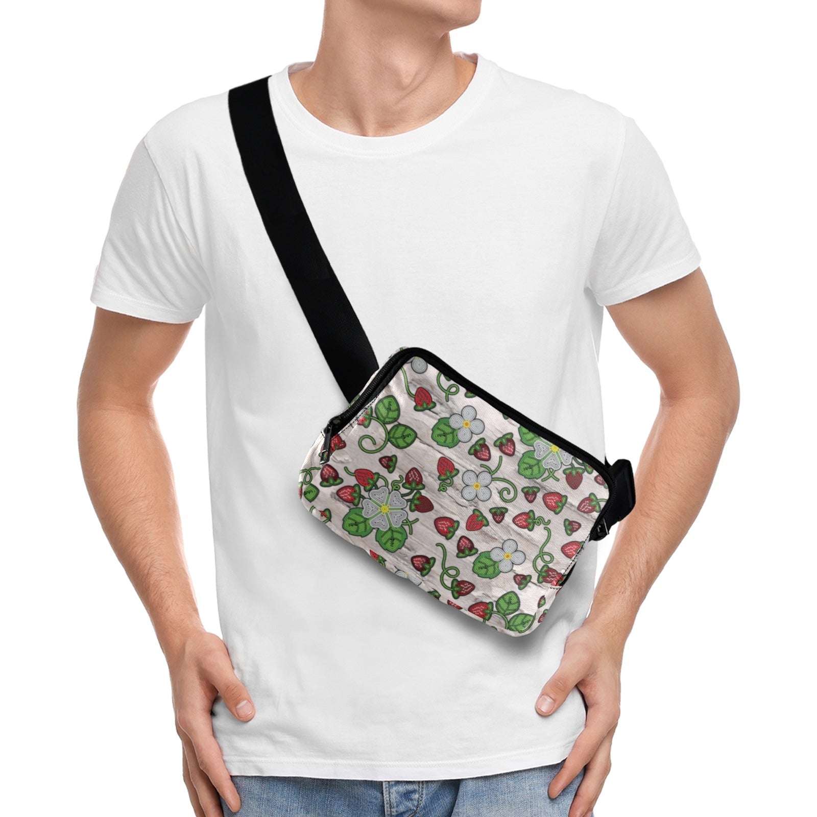 Strawberry Dreams Bright Birch Belt Bag