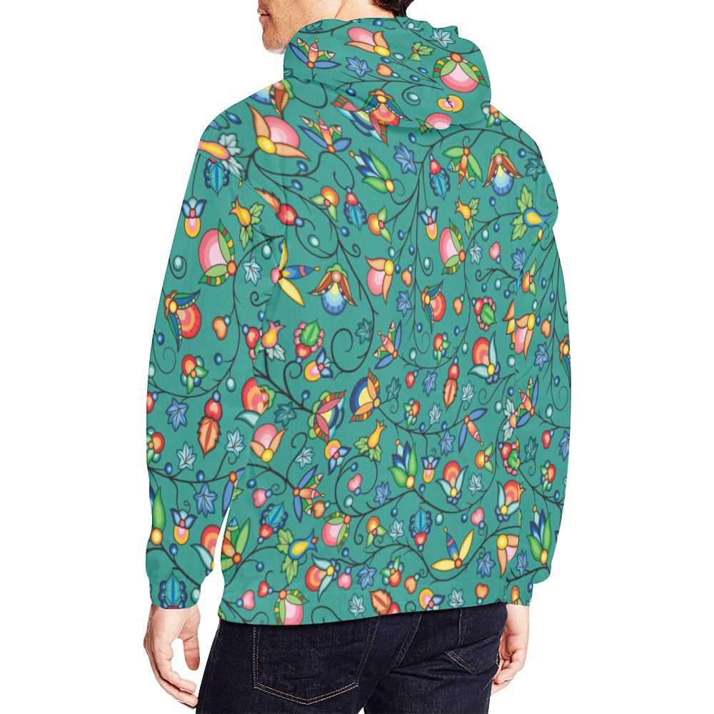 Prairie Plains Spirit Afternoon Sky Hoodie for Men (USA Size)