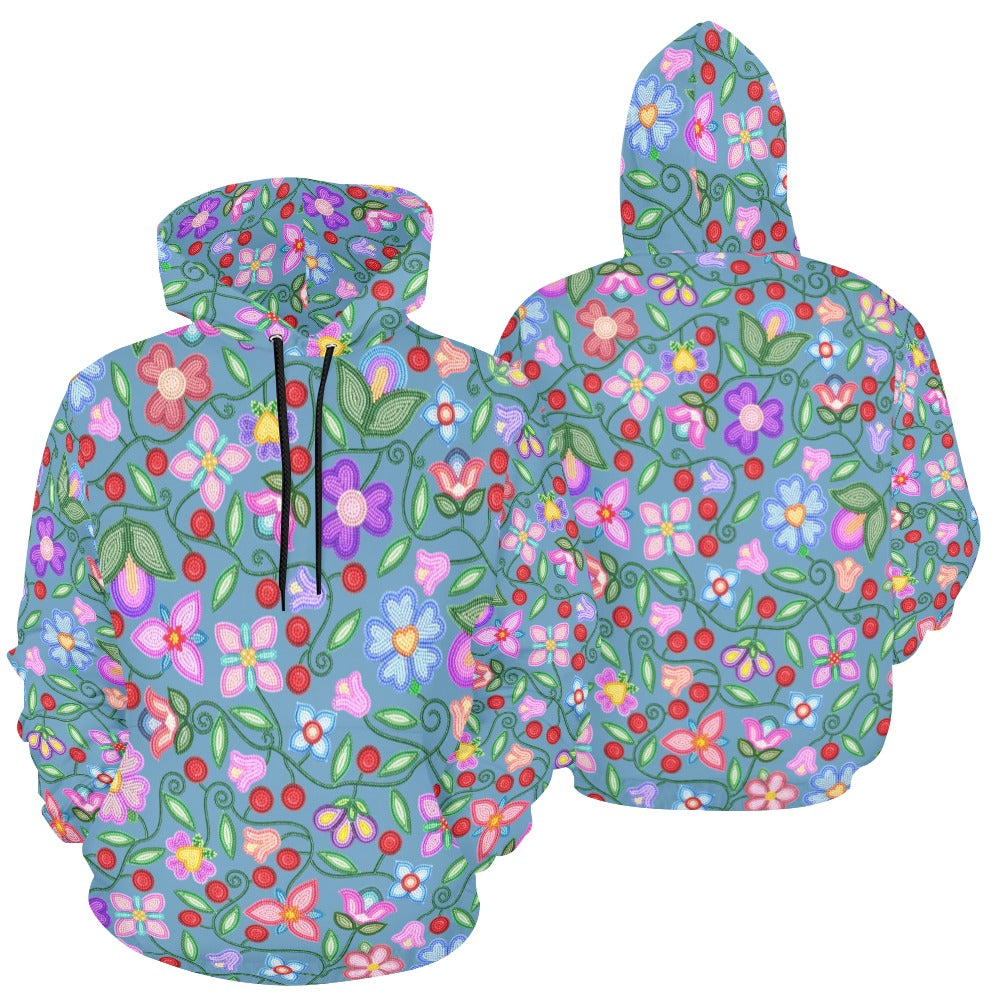 Petal Harmony River Hoodie for Men (USA Size)