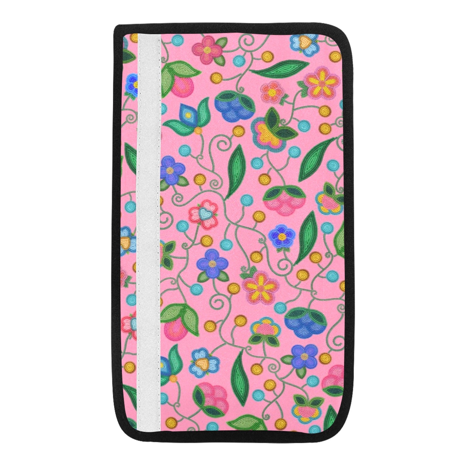 Skyberry Serenade Pink Car Seat Belt Cover 7''x12.6'' (Pack of 2)