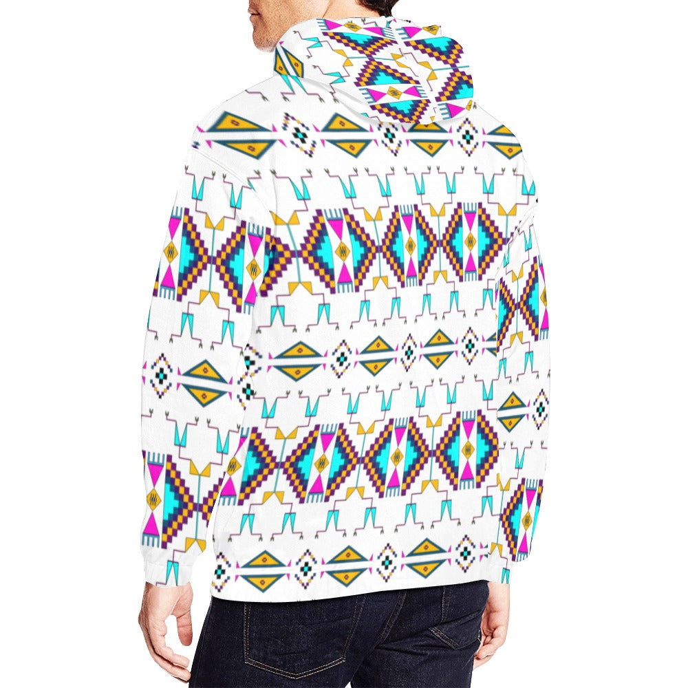 Rite of Passage White Hoodie for Men (USA Size)