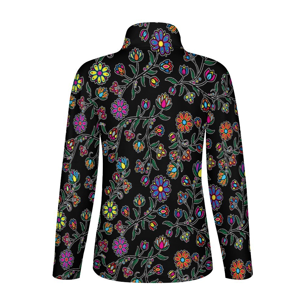 Cosmic Whisper Black Mini Master Long Sleeve Yoga Shirt