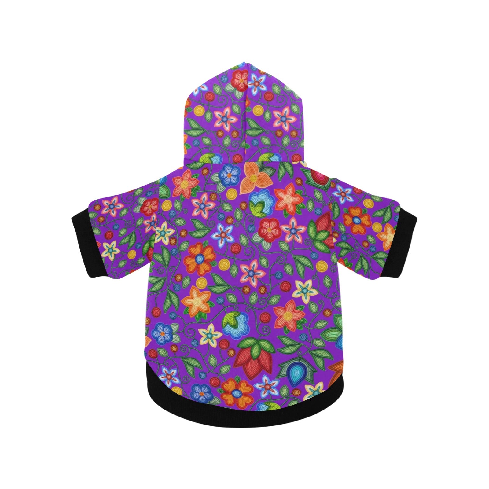 Morning Harmony Purple Pet Dog Hoodie