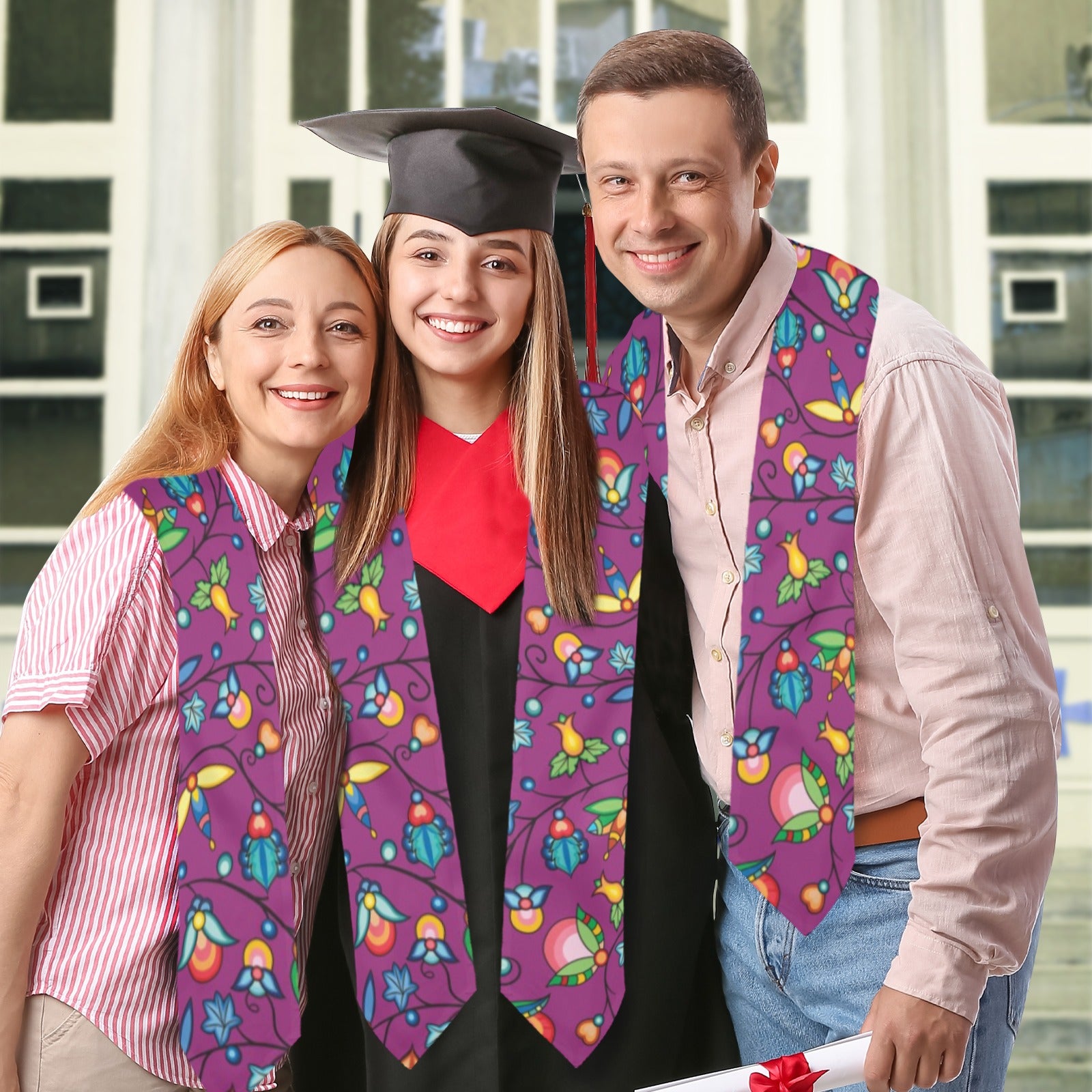 Prairie Plains Spirit Berry Soup Graduation Stole