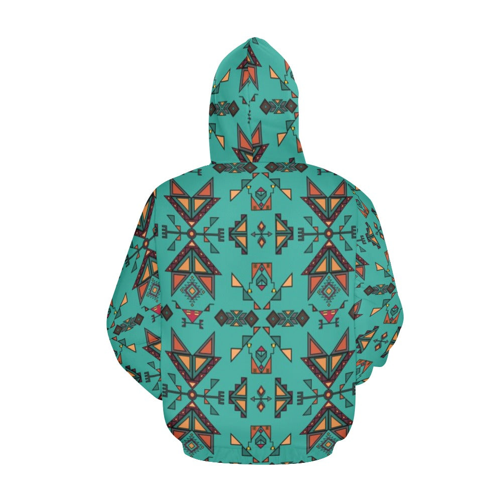 Arrow Dawn Turquoise Hoodie for Men (USA Size)