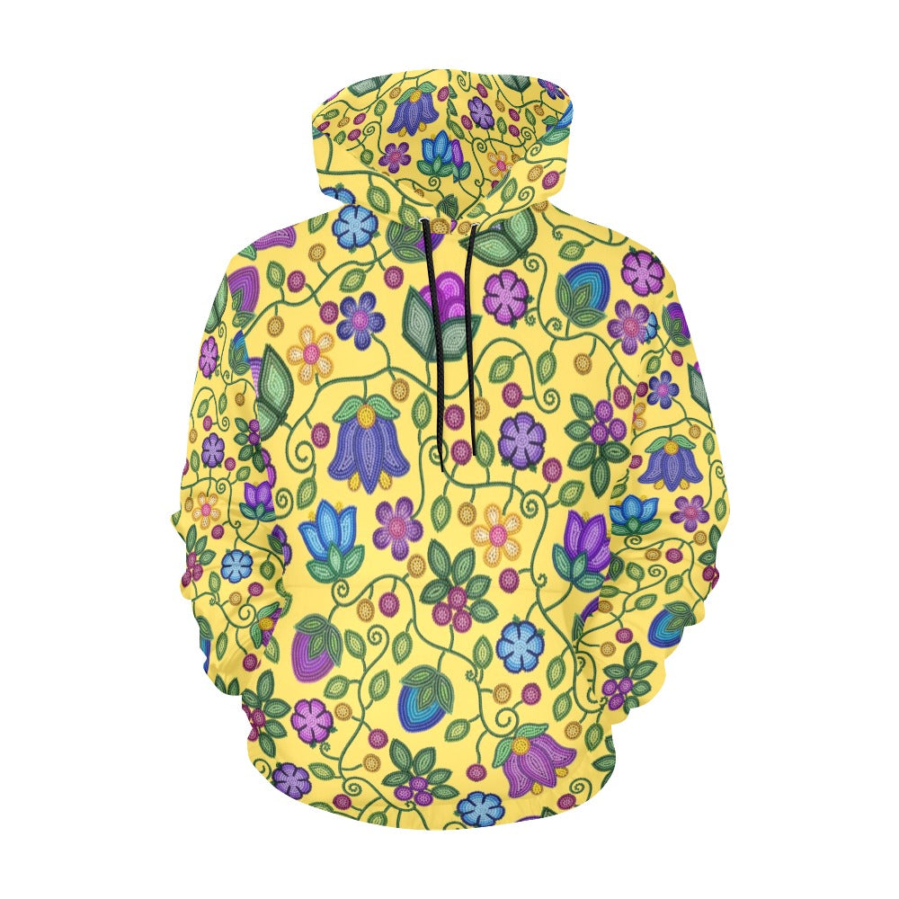 Bloom Uplift Yellow Hoodie for Men (USA Size)
