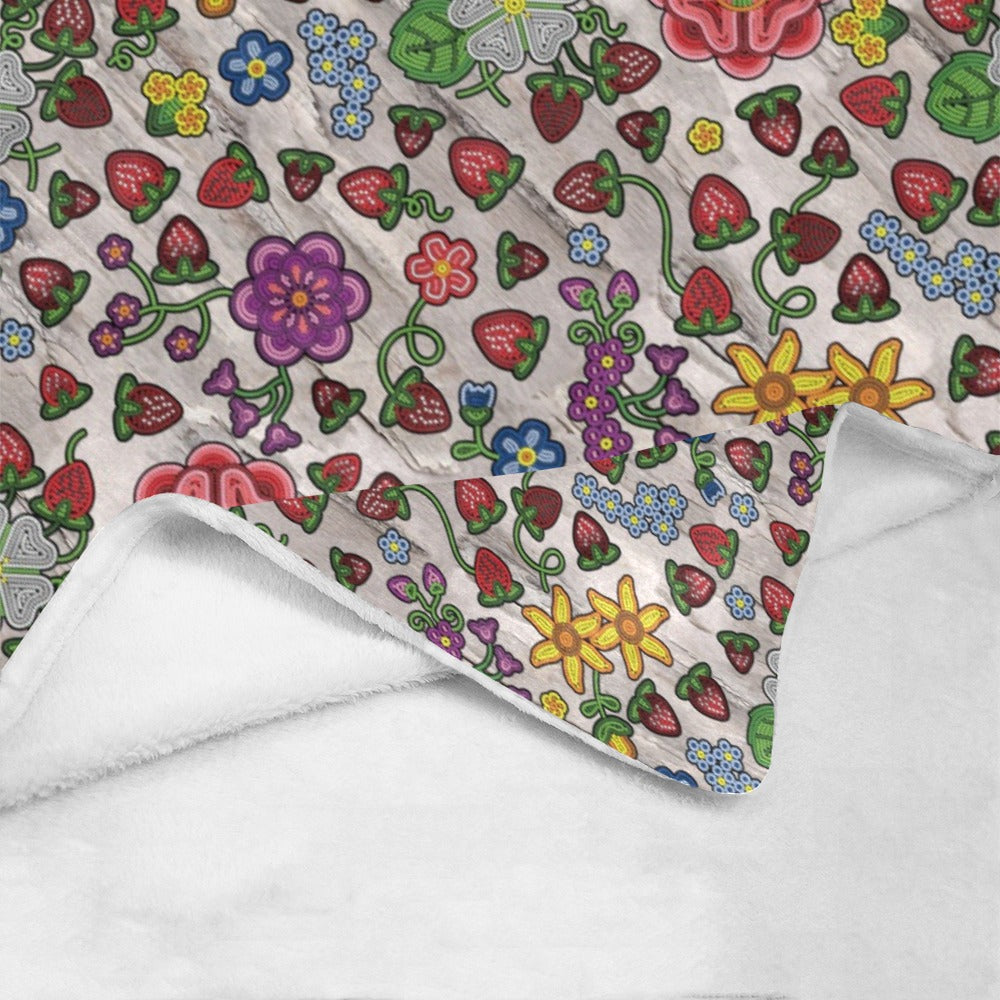Berry Pop Bright Birch Ultra-Soft Micro Fleece Blanket 60"x80"