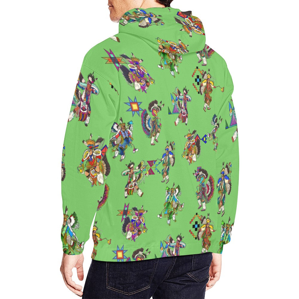 Men's Fancy Dancers Grass Hoodie for Men (USA Size)