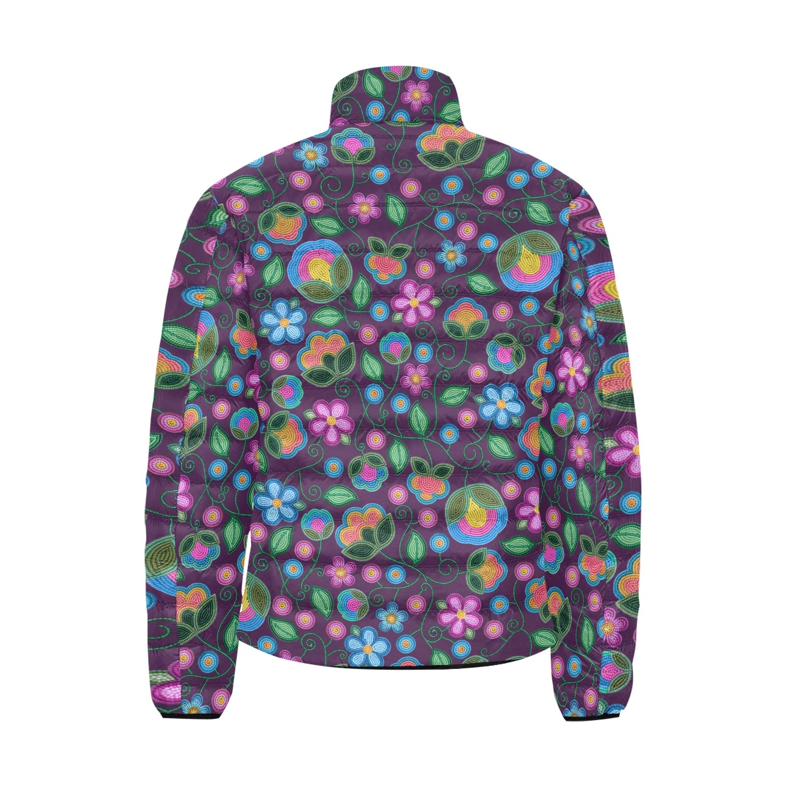Turquoise Sunbeam Violet Men's Padded Jacket