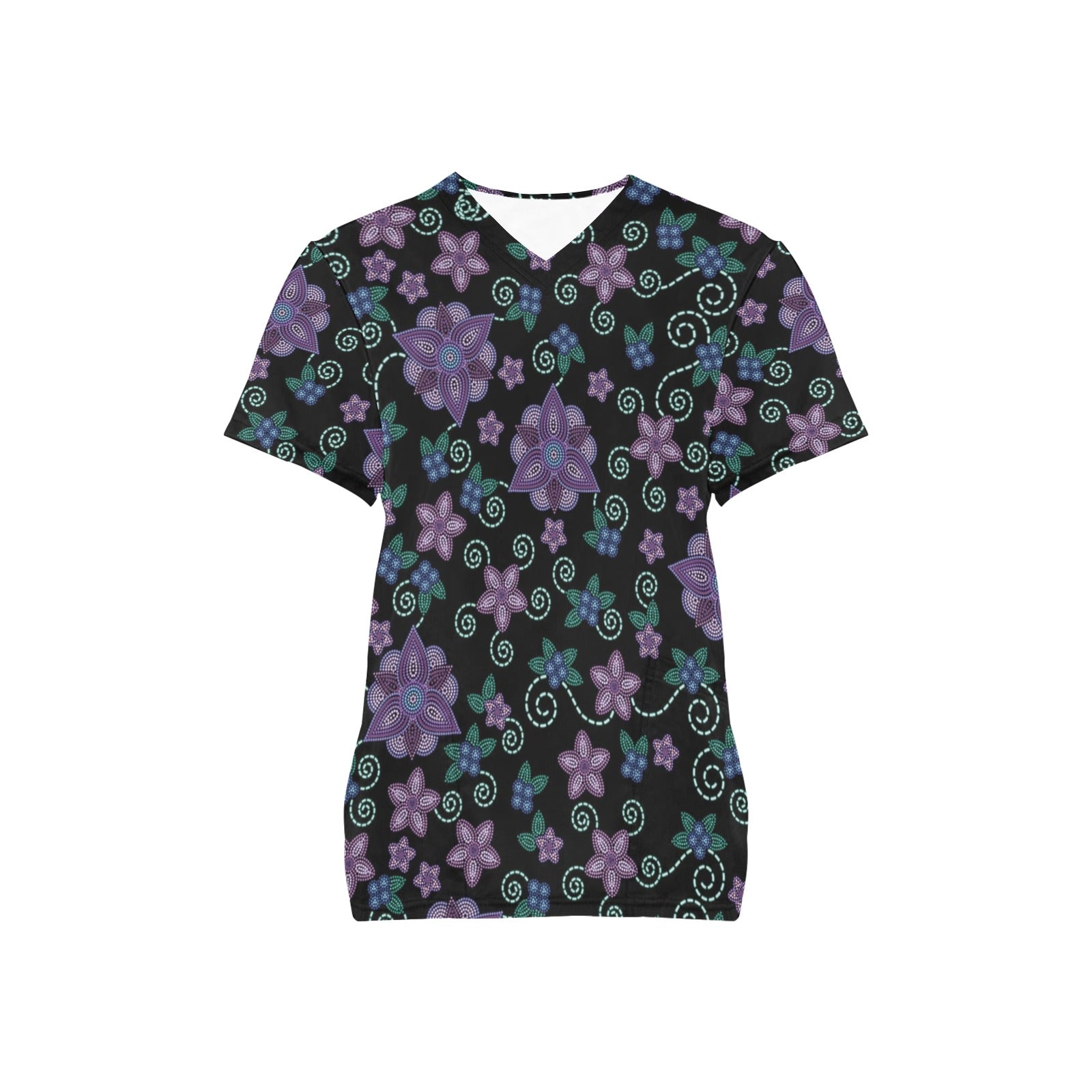 Berry Picking Scrub Top