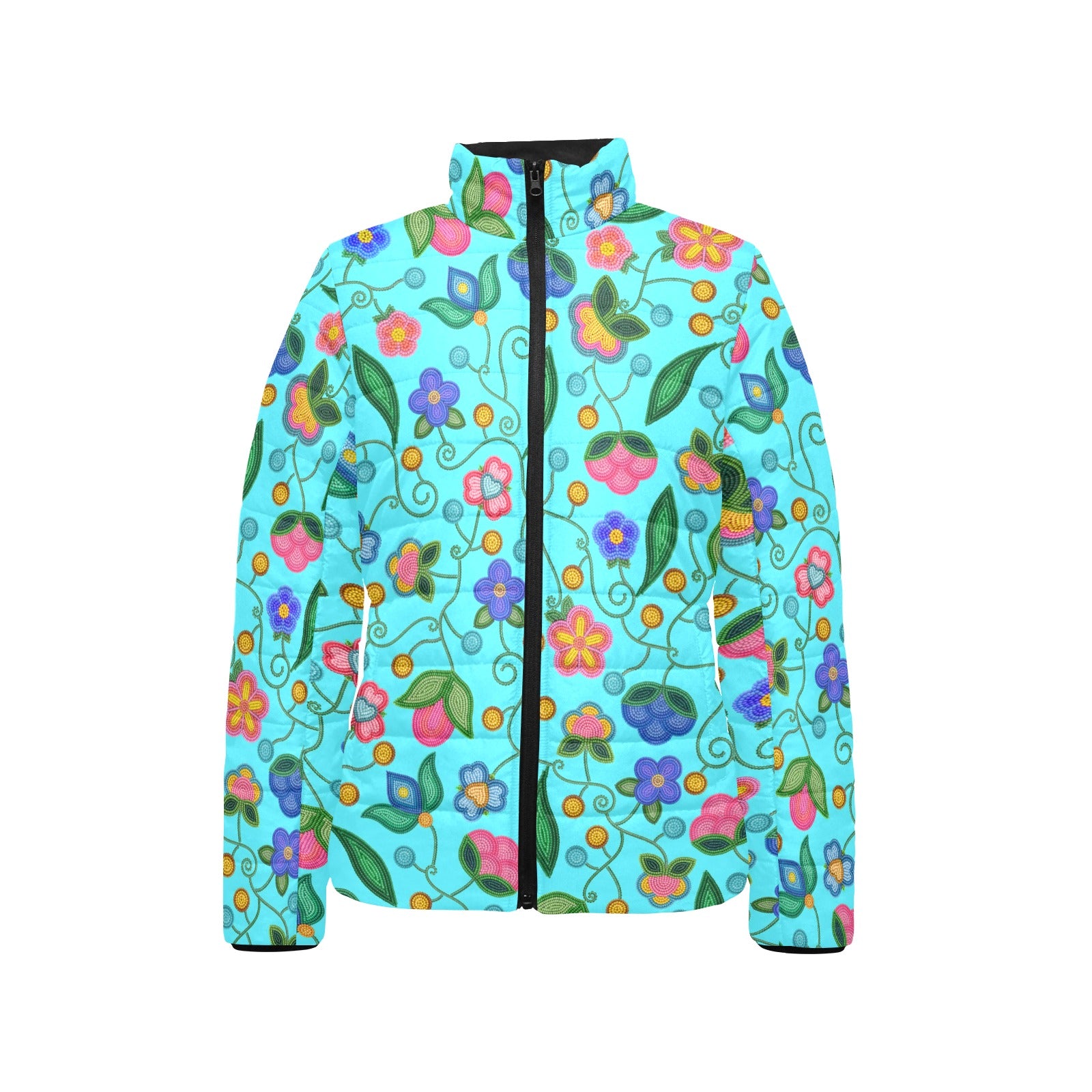 Skyberry Serenade Sky Women's Stand Collar Padded Jacket