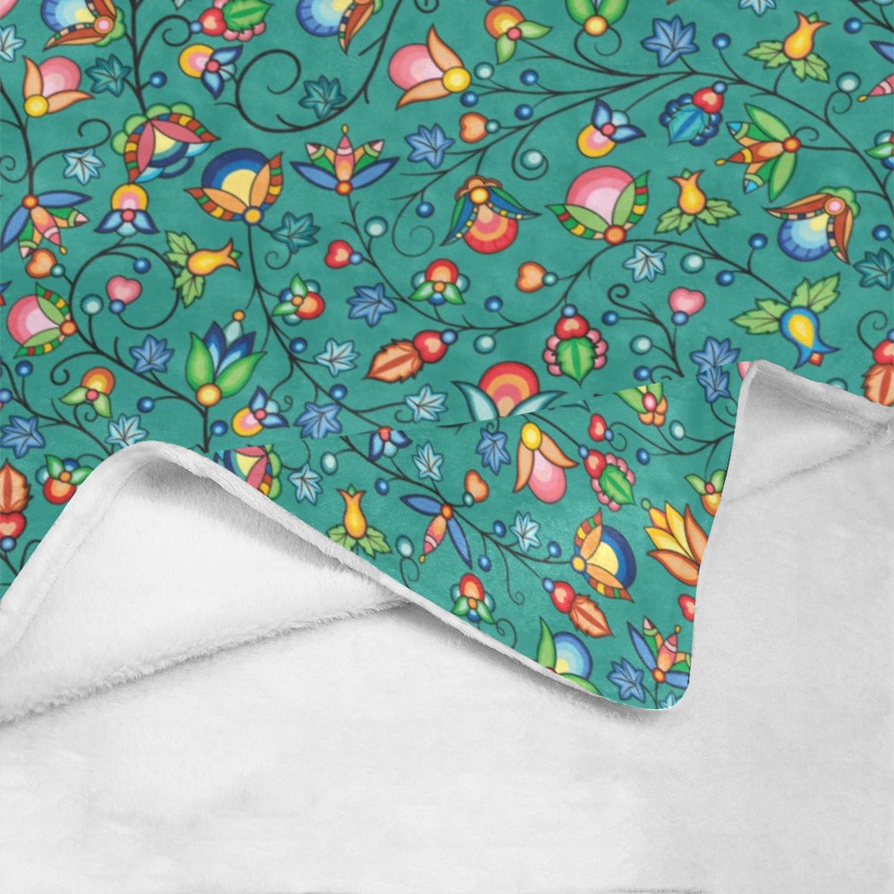 Prairie Plains Spirit Afternoon Sky Ultra-Soft Micro Fleece Blanket 50"x60"