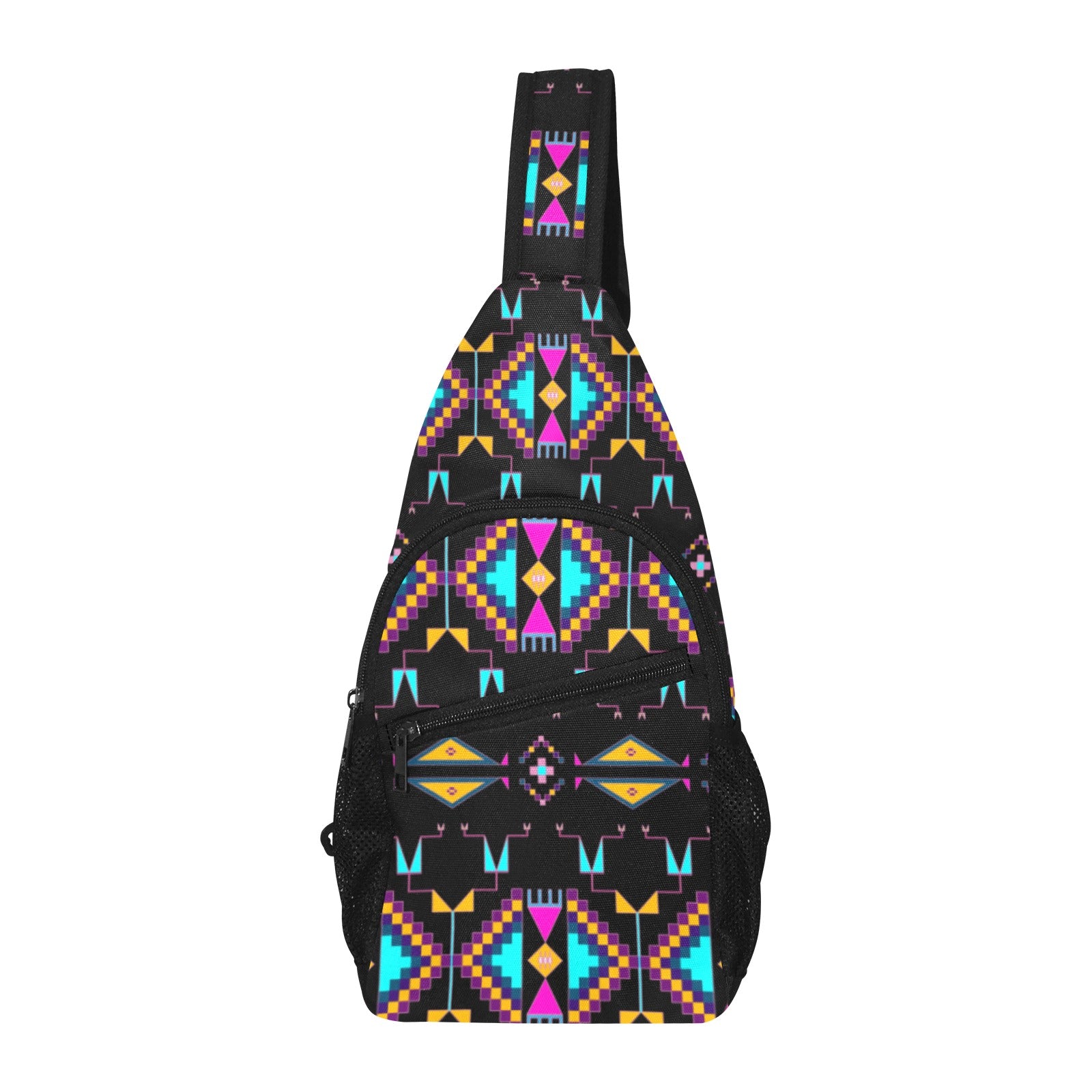 Rite of Passage Black Chest Bag