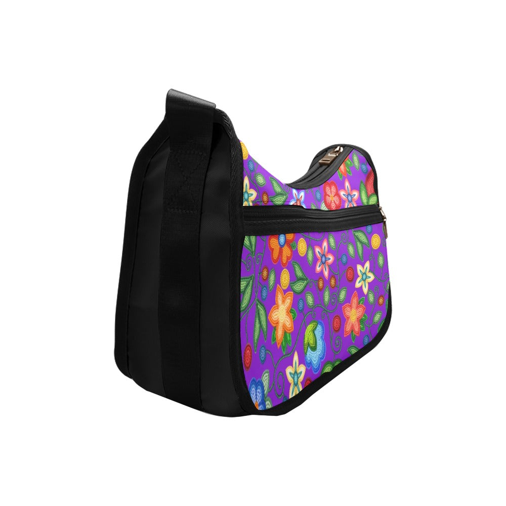 Morning Harmony Purple Crossbody Bag