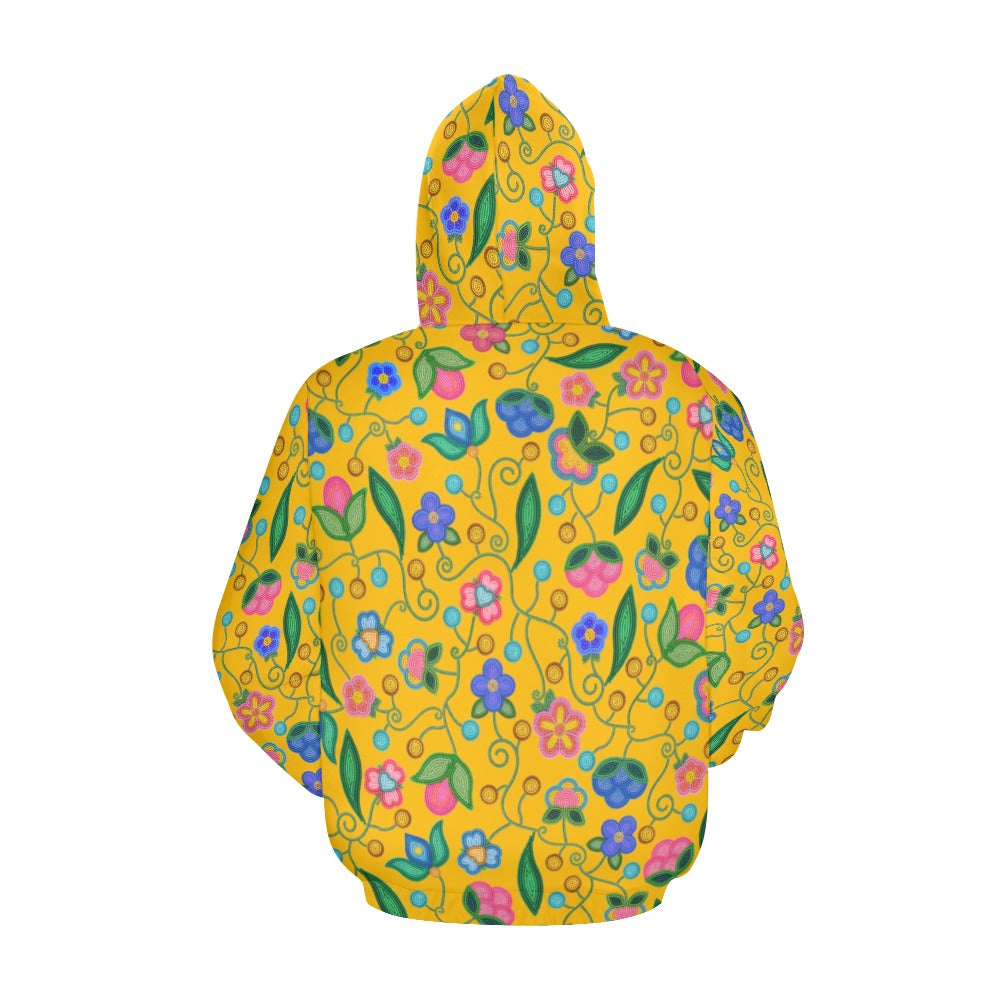 Skyberry Serenade Yellow Hoodie for Men (USA Size)