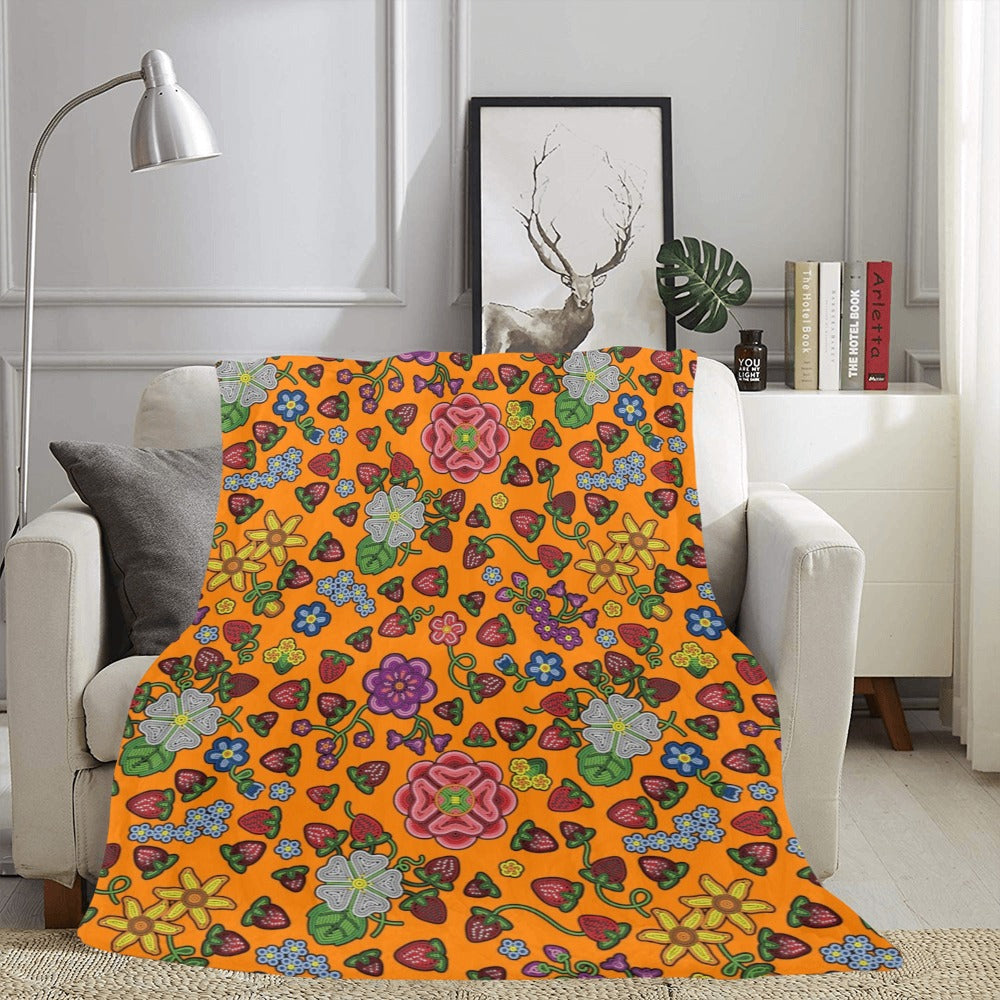 Berry Pop Carrot Ultra-Soft Micro Fleece Blanket 60"x80"