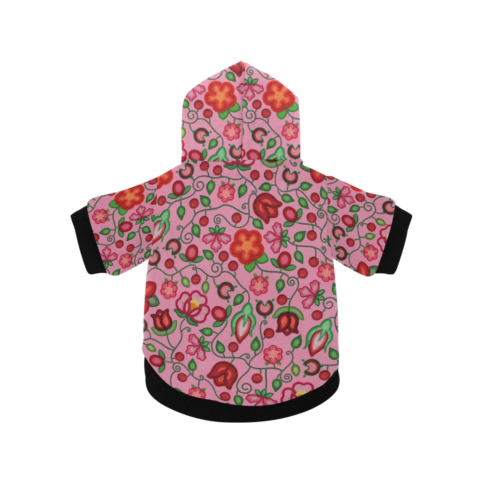 Rose Reverie Pink Pet Dog Hoodie