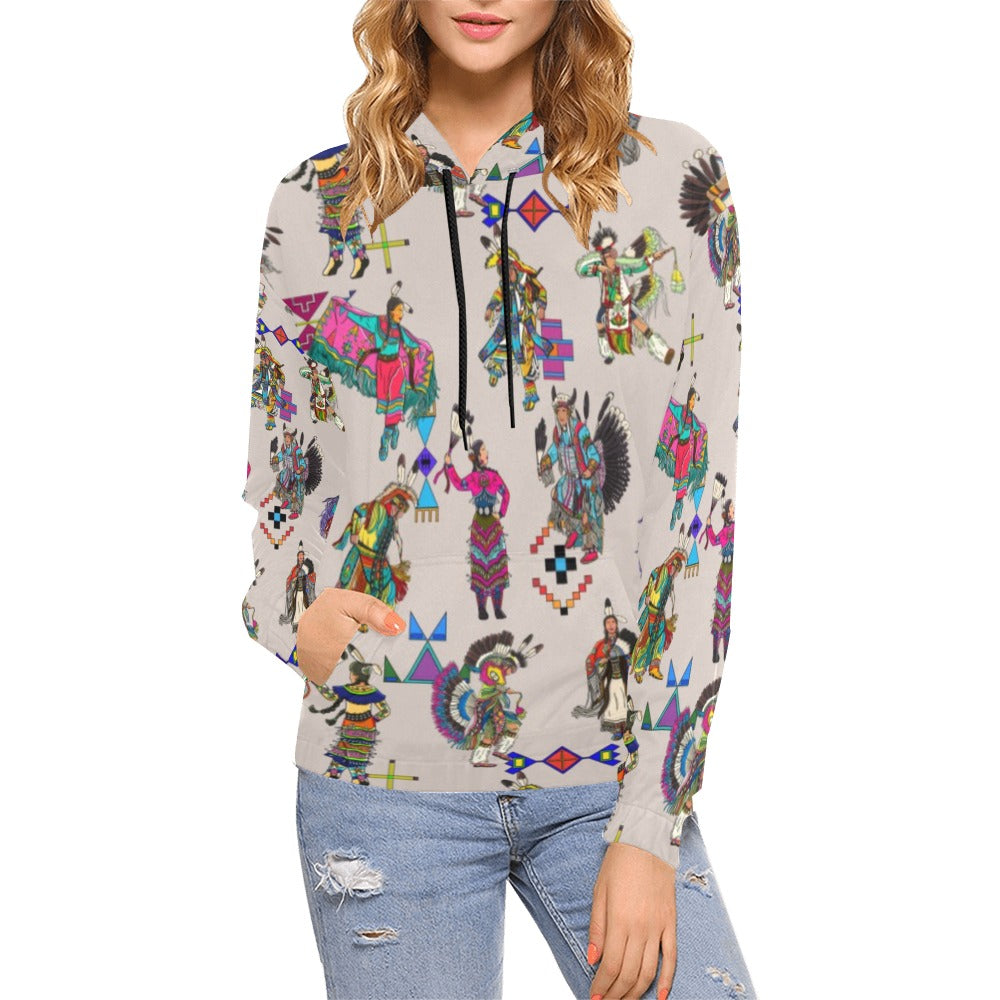 Grand Entry Dancers Muslin Hoodie for Women (USA Size)