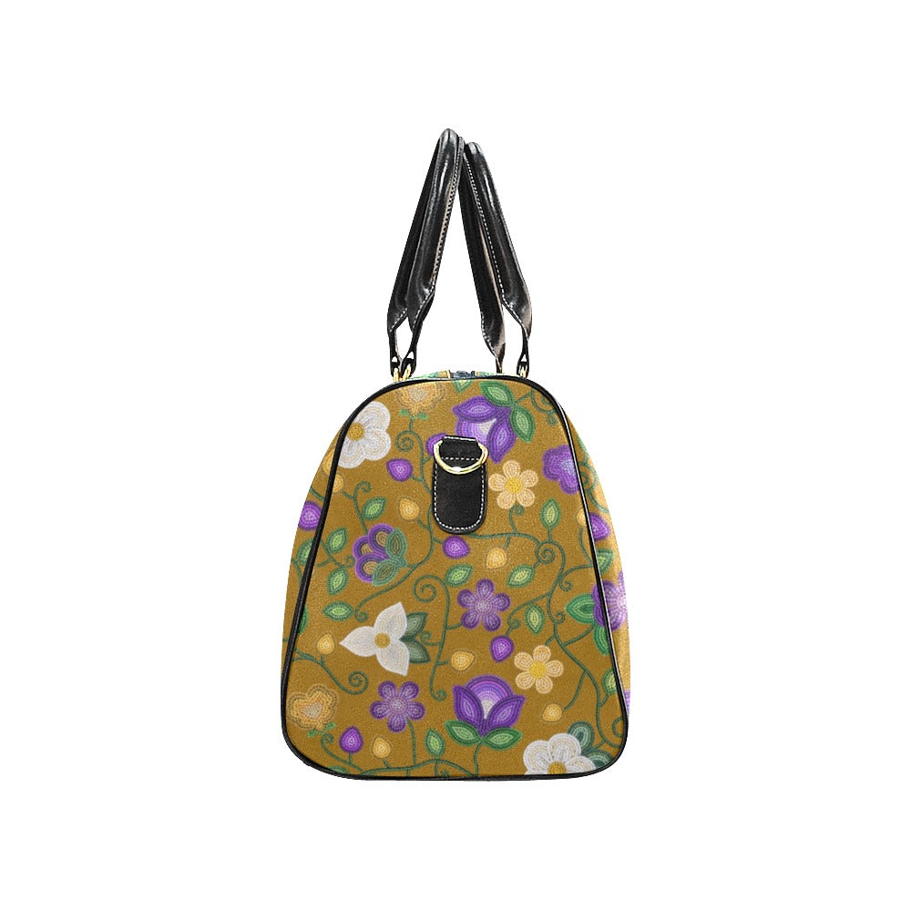 Midnight Moss Bloom Toffee Waterproof Travel Bag/Small