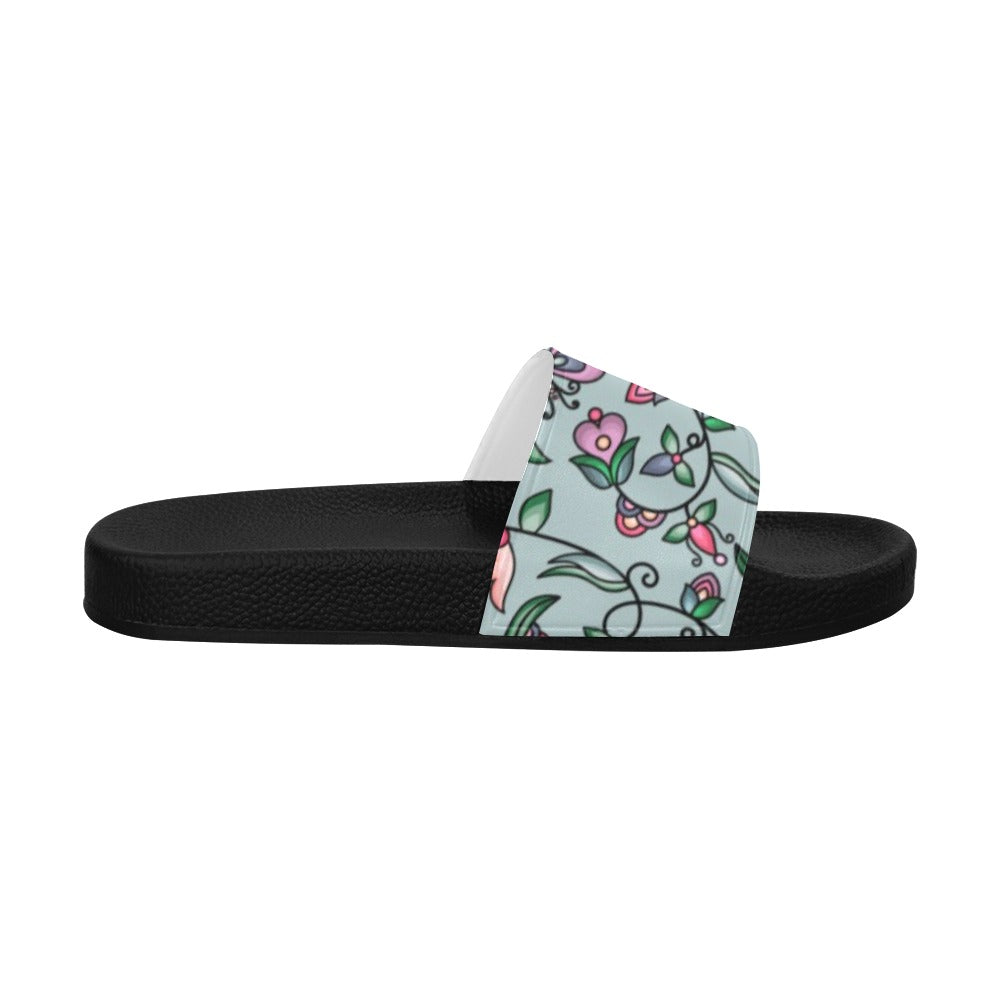 Amber Evening Garland Turquoise Men's Slide Sandals