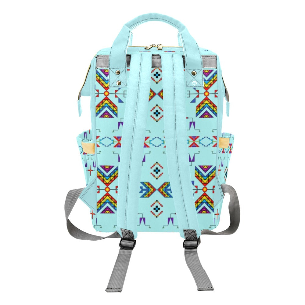 Rainy Chief Rainbow Robin Egg Multi-Function Diaper Backpack/Diaper Bag