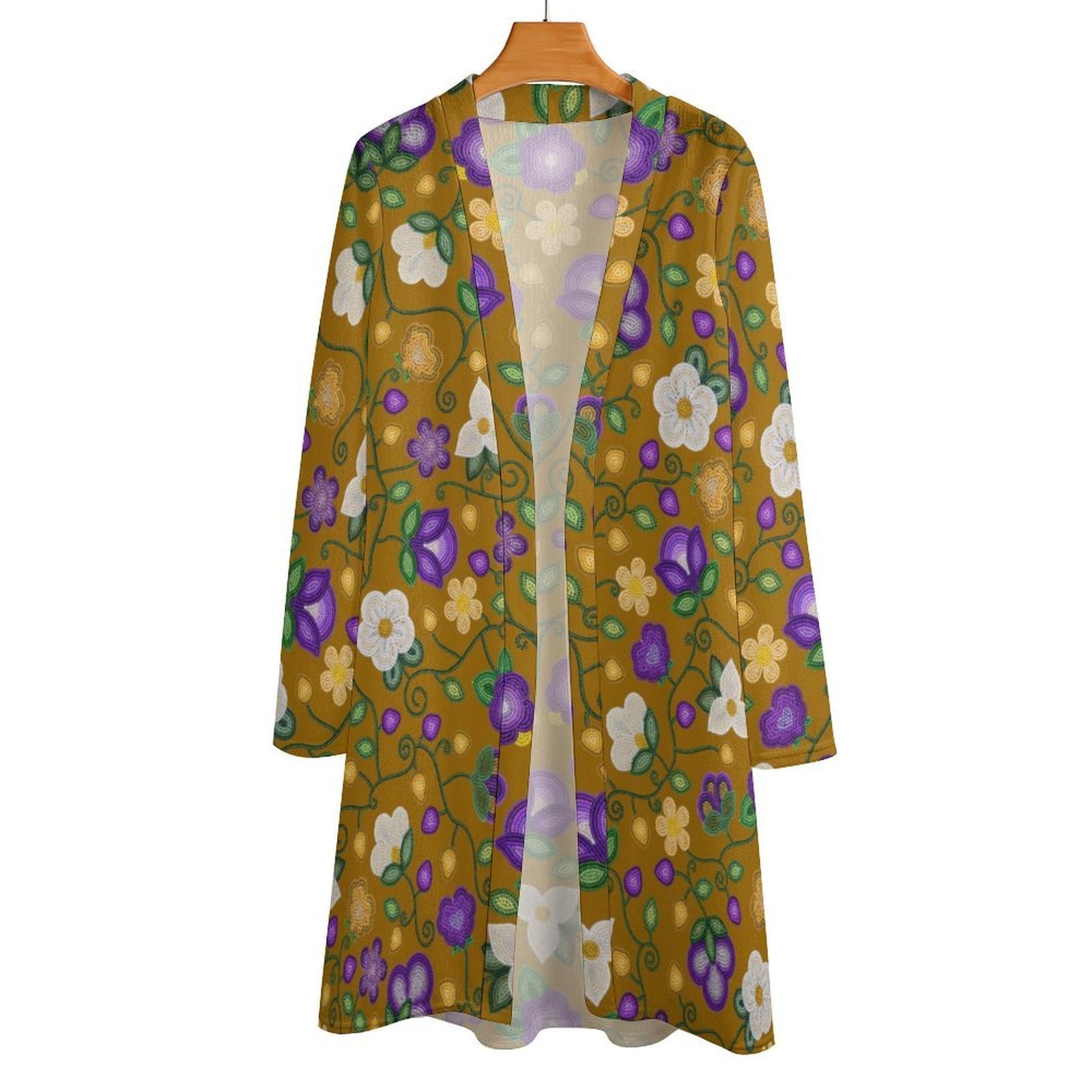 Midnight Moss Bloom Toffee Cardigan