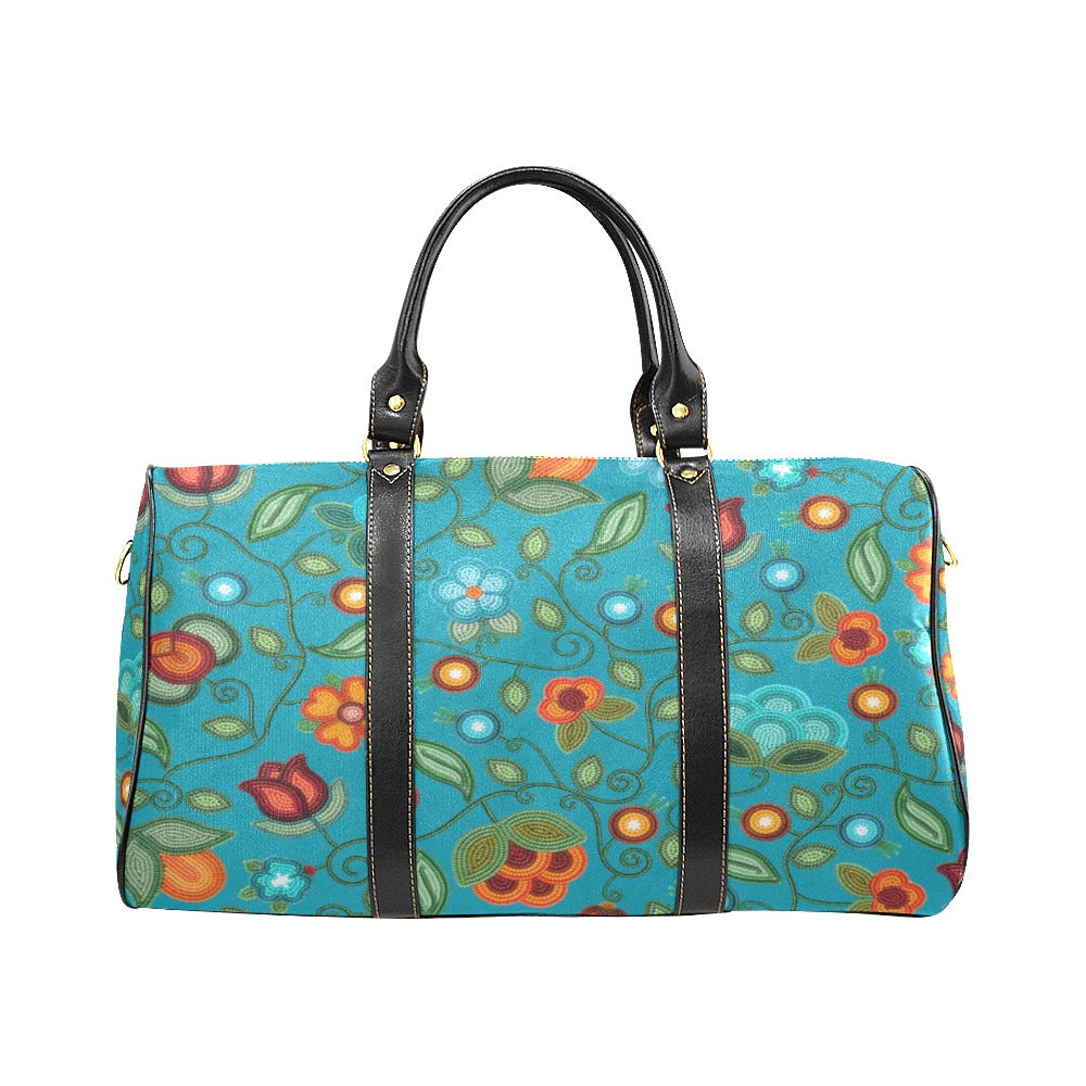 Prairie Fire Petals Ocean Waterproof Travel Bag/Small