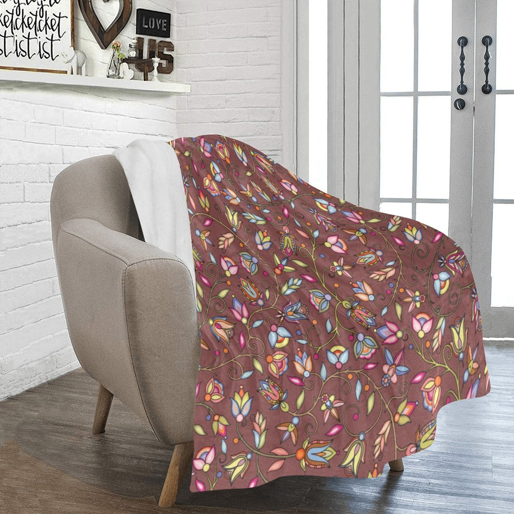 Buffalo Bloom Clay Ultra-Soft Micro Fleece Blanket 50"x60"