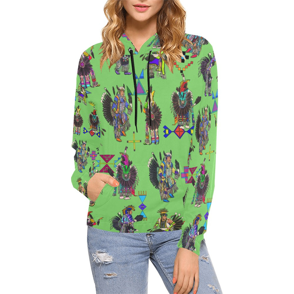 Men's Tradish Dancers Grass Hoodie for Women (USA Size)