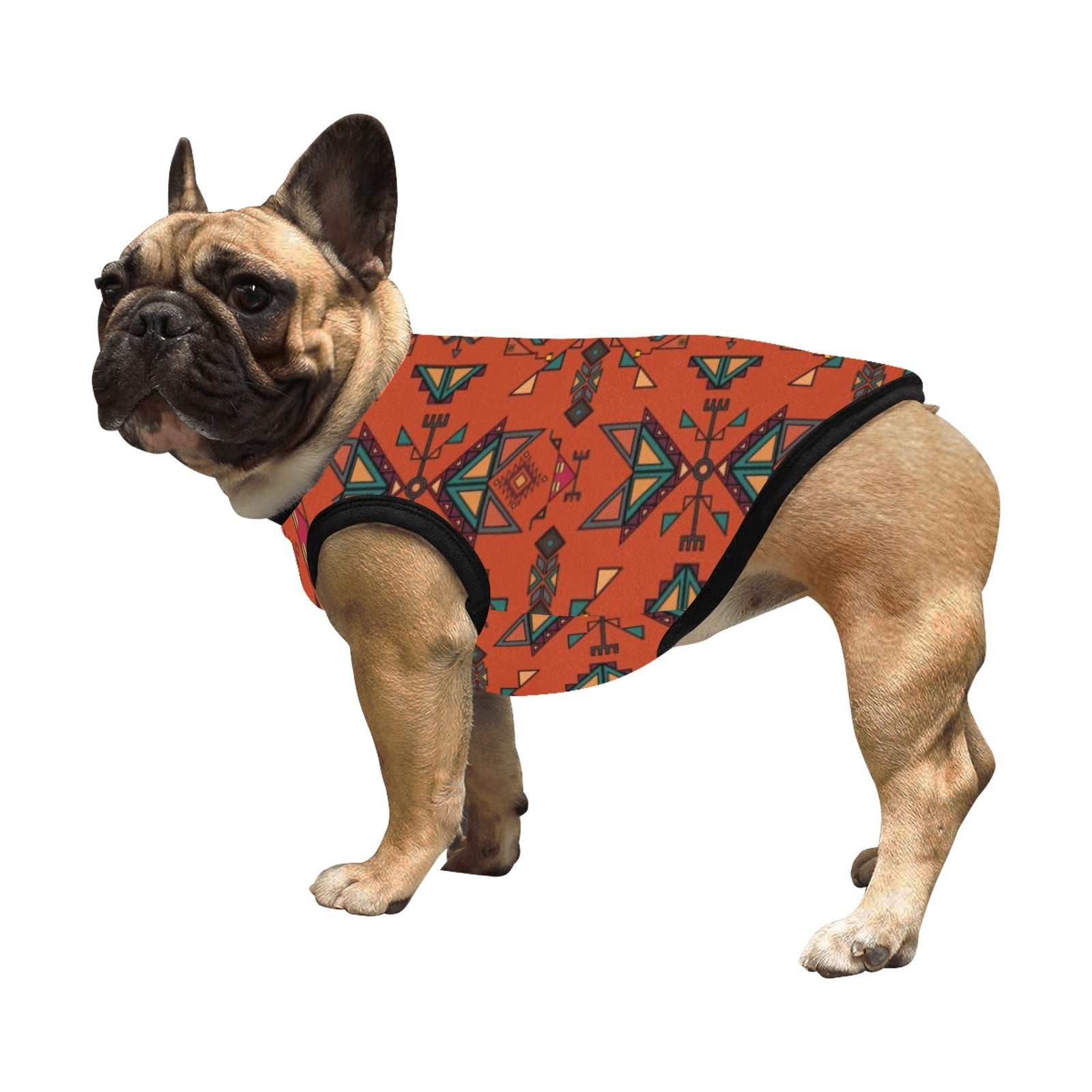 Arrow dawn Orange Pet Tank Top