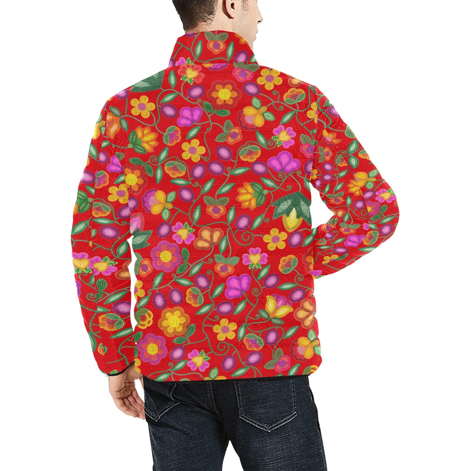 Boreal Bounty Red Men's Padded Jacket