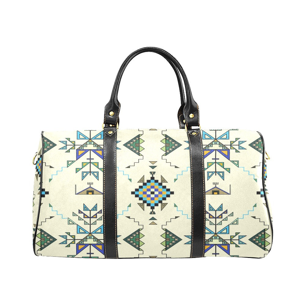 Bear Shield Cream Waterproof Travel Bag/Small