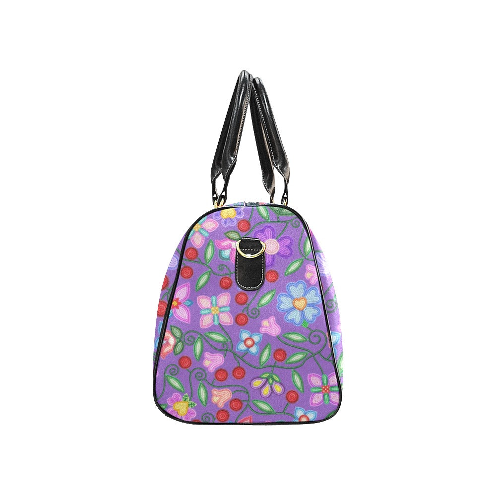 Petal Harmony Lavender Waterproof Travel Bag/Small