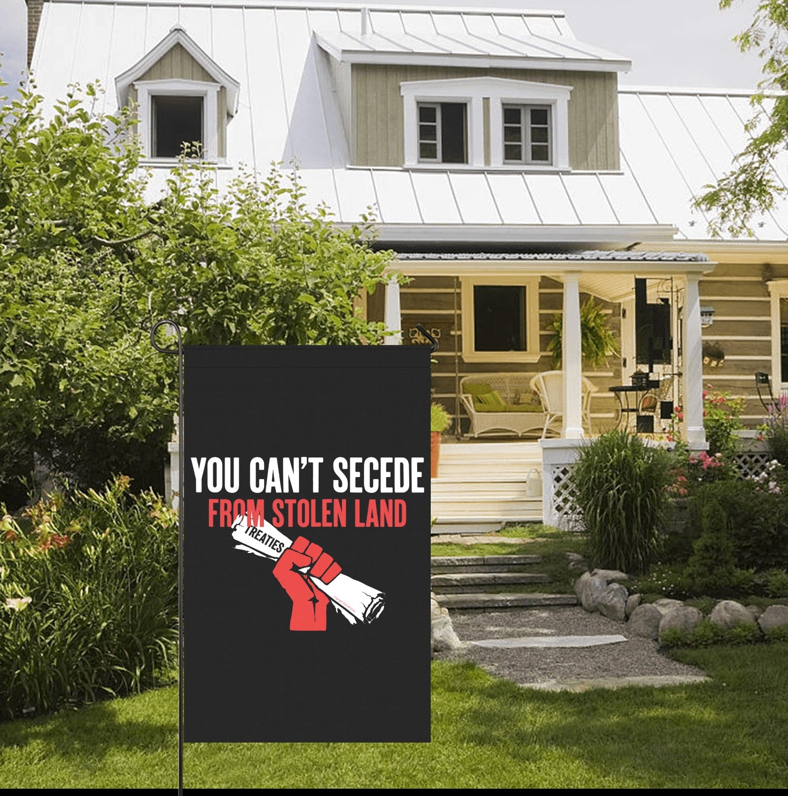 You Can't Secede Garden Flag 36''x60'' (Two Sides Printing)
