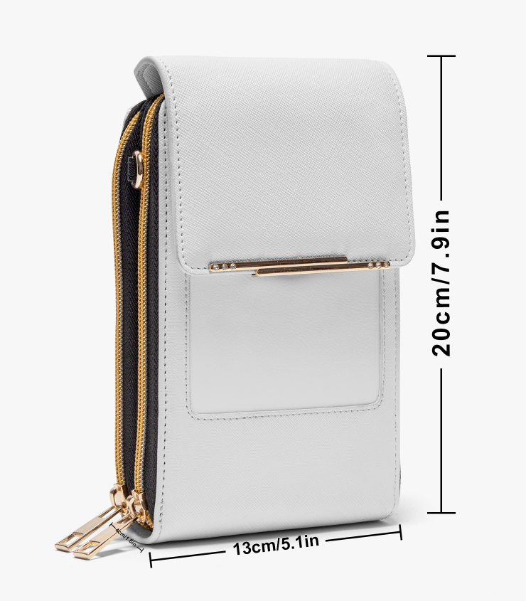 Thunder Flight Cream Mobile Phone Chest Bag