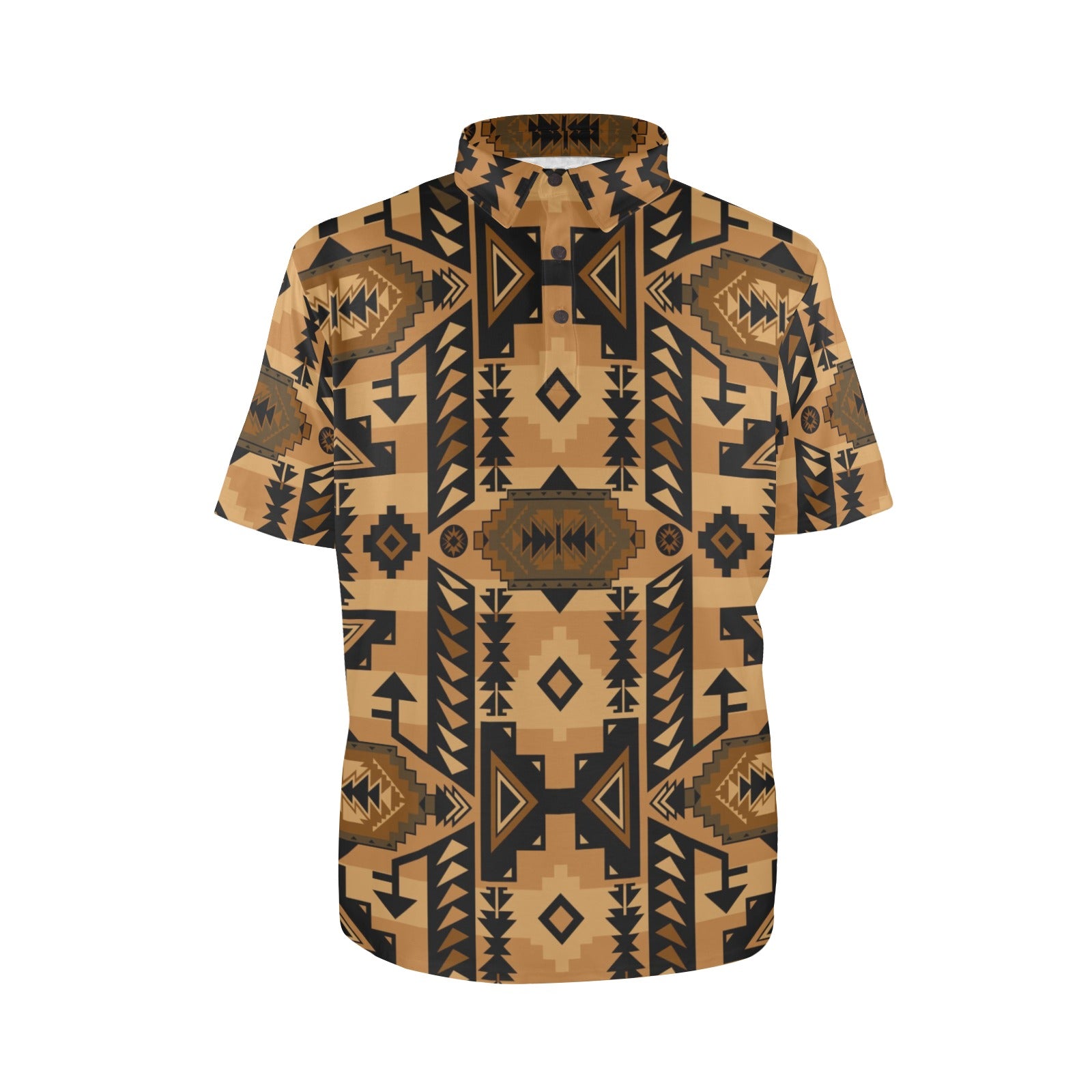 Chiefs Mountain Tan Polo Shirt