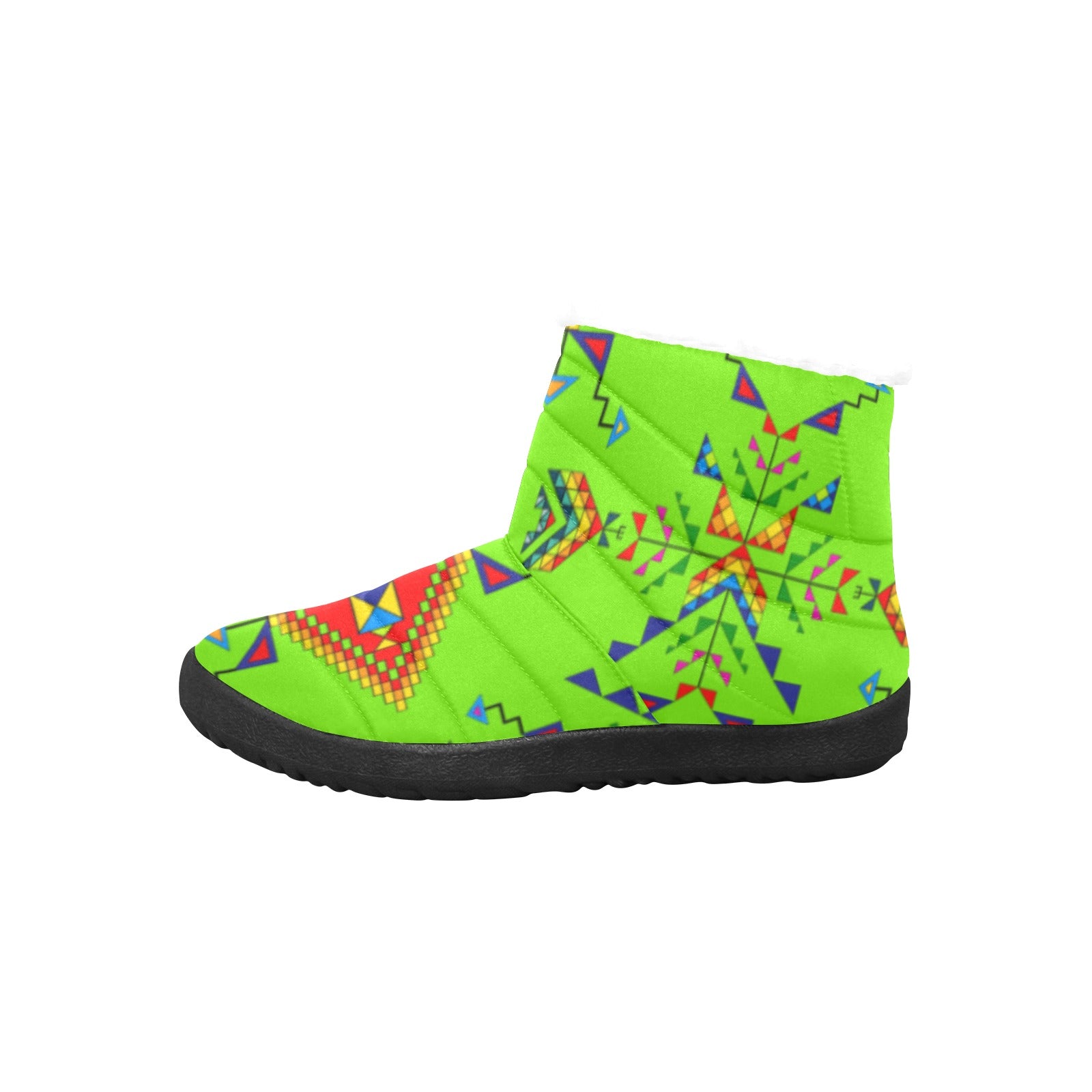 Buffalo Jump Neon Green Men's Padded Winter Boot