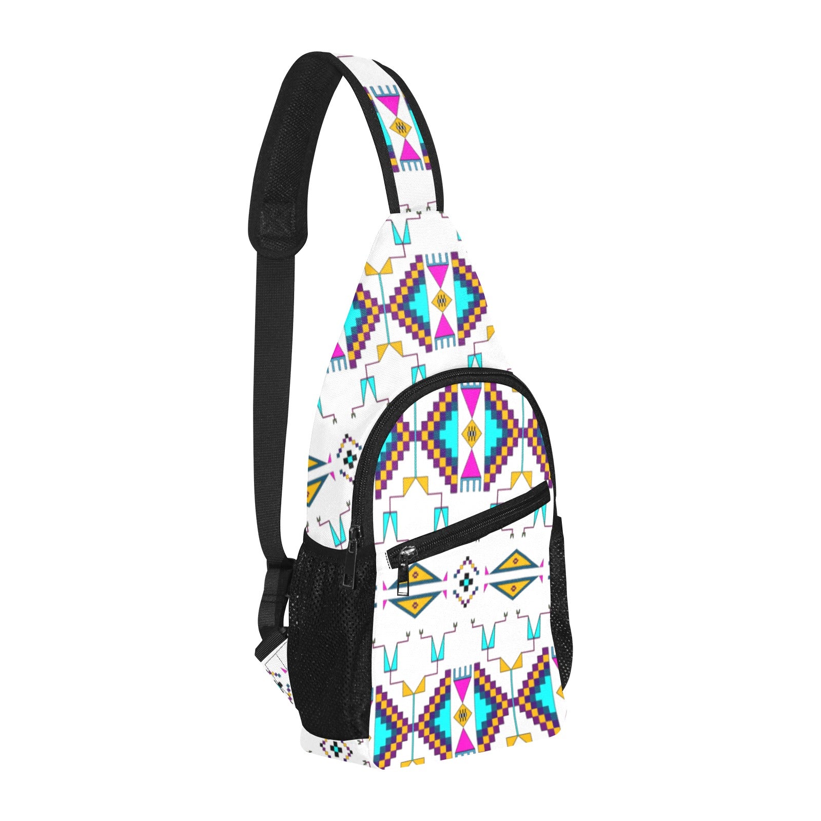 Rite of Passage White Chest Bag
