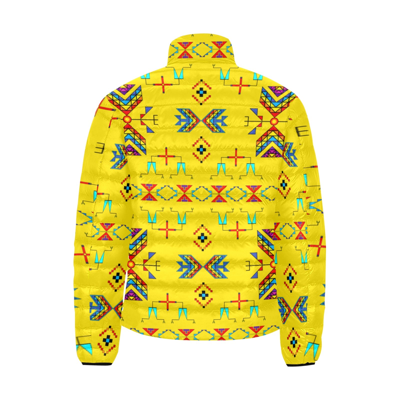 Rainbow Chief Rainbow Yellow Men's Padded Jacket