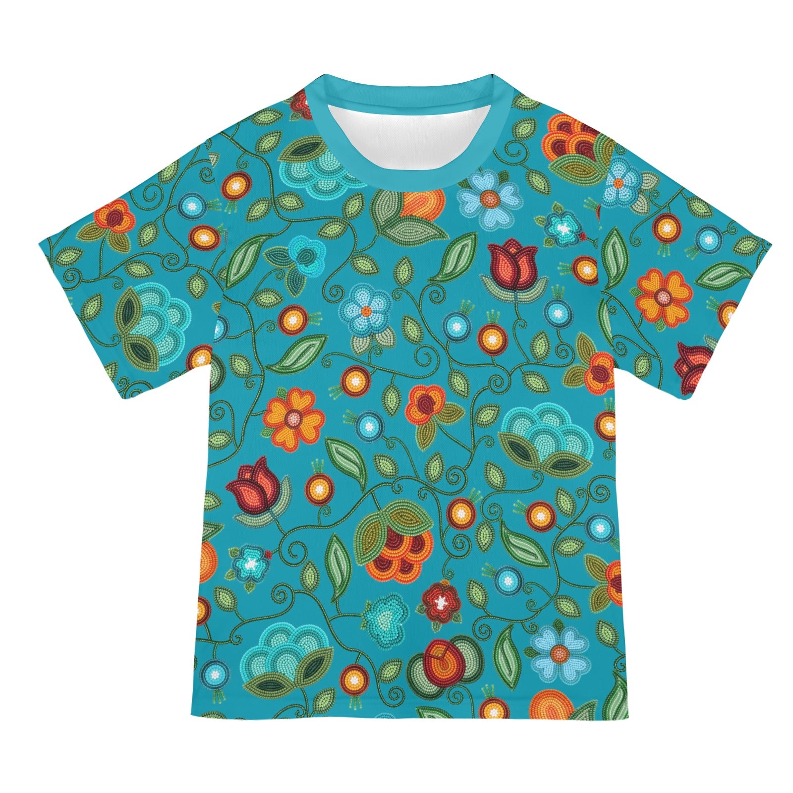 Prairie Fire Petals Ocean T-shirt for Women