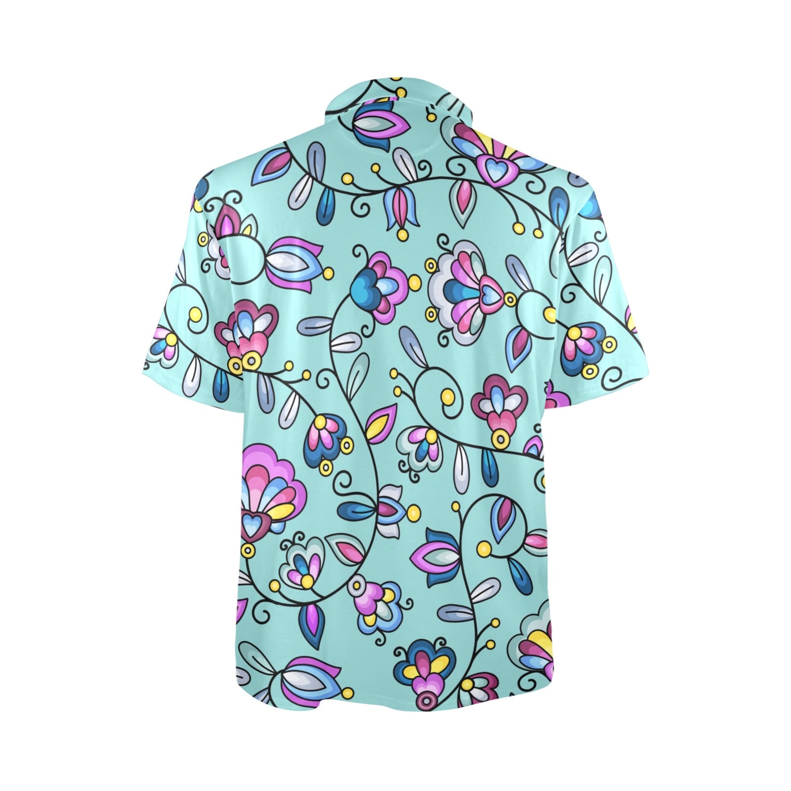 Autumn Bundle Blessing Turquoise Polo Shirt
