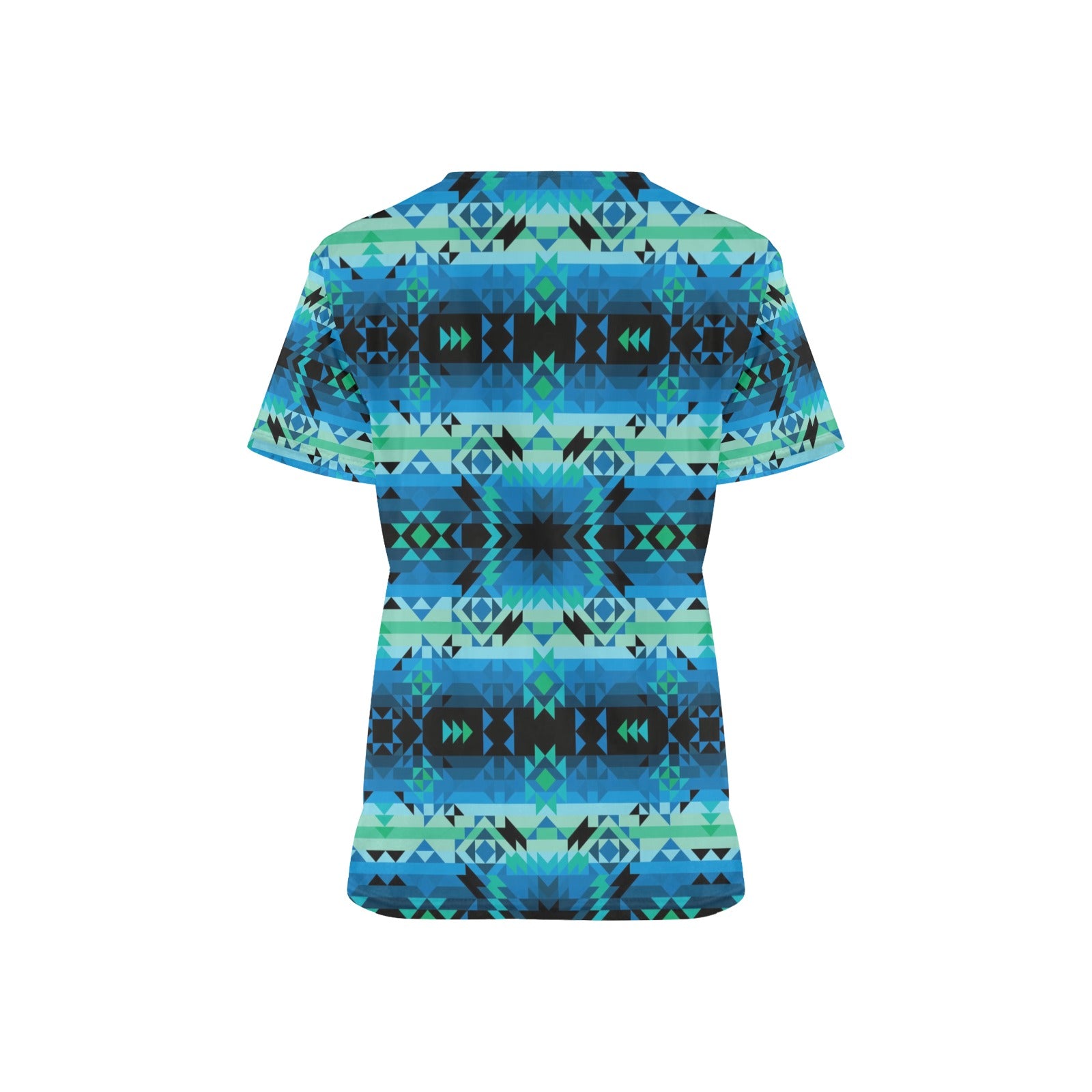 Green Star Scrub Top