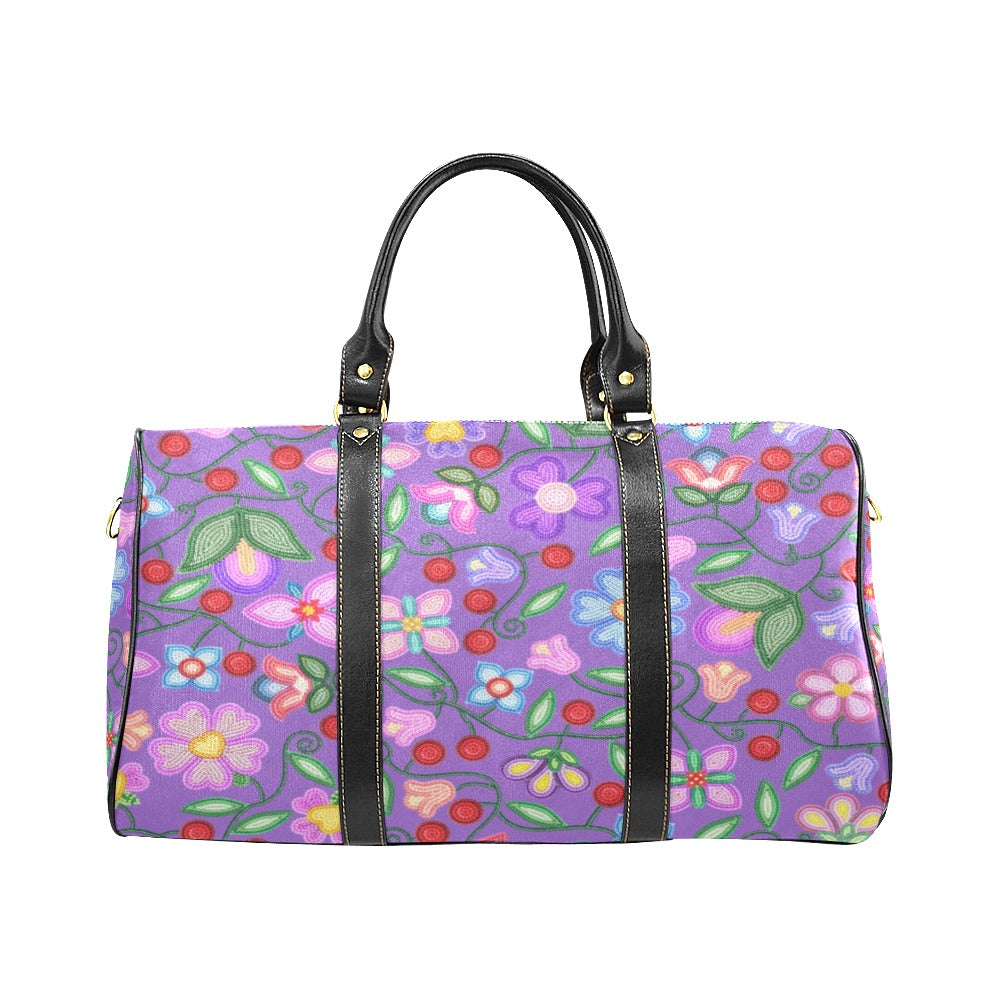 Petal Harmony Lavender Waterproof Travel Bag/Small
